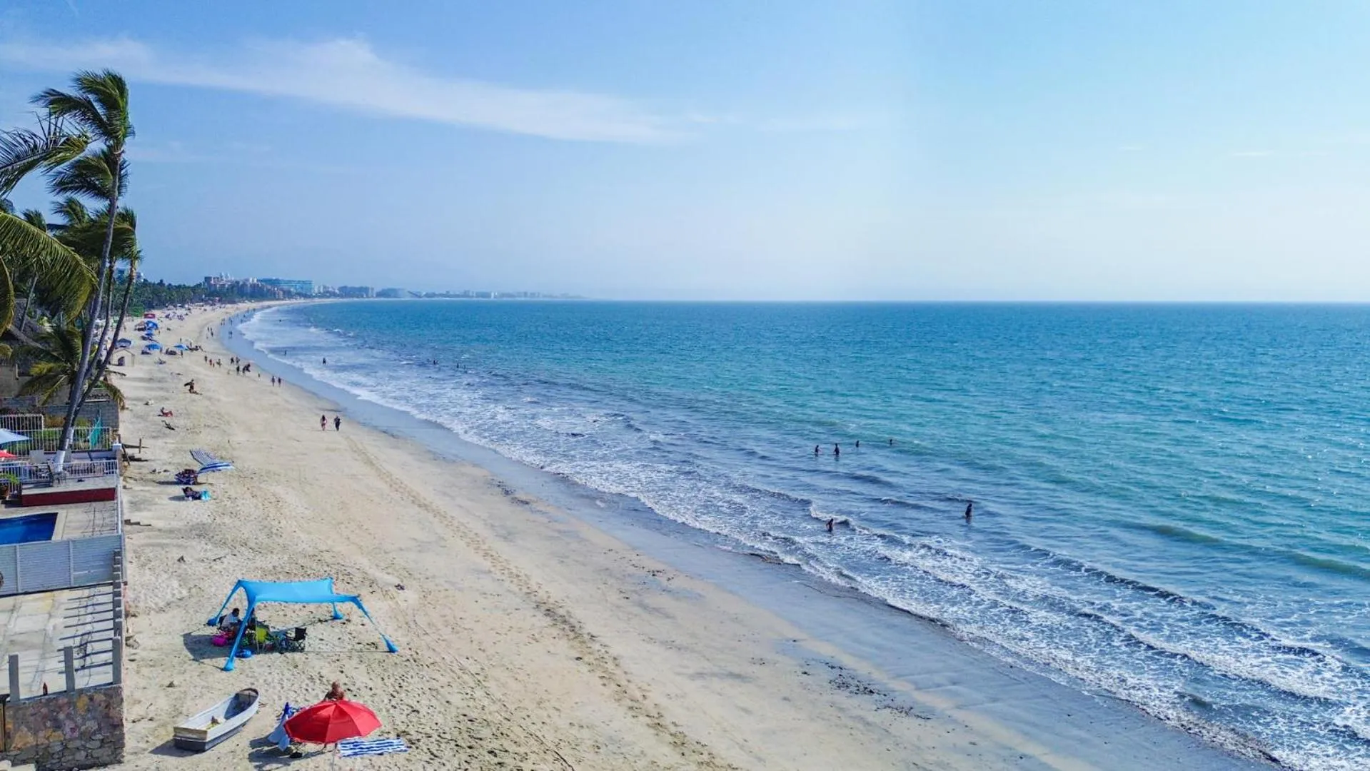 Beach in Bucerias Beach House