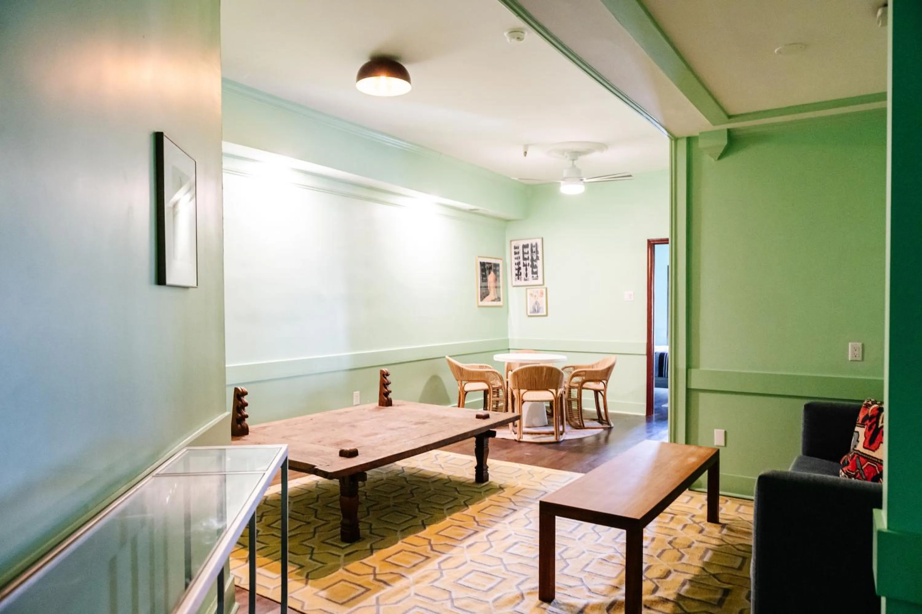 Living room in The Frenchmen New Orleans by Kasa Living