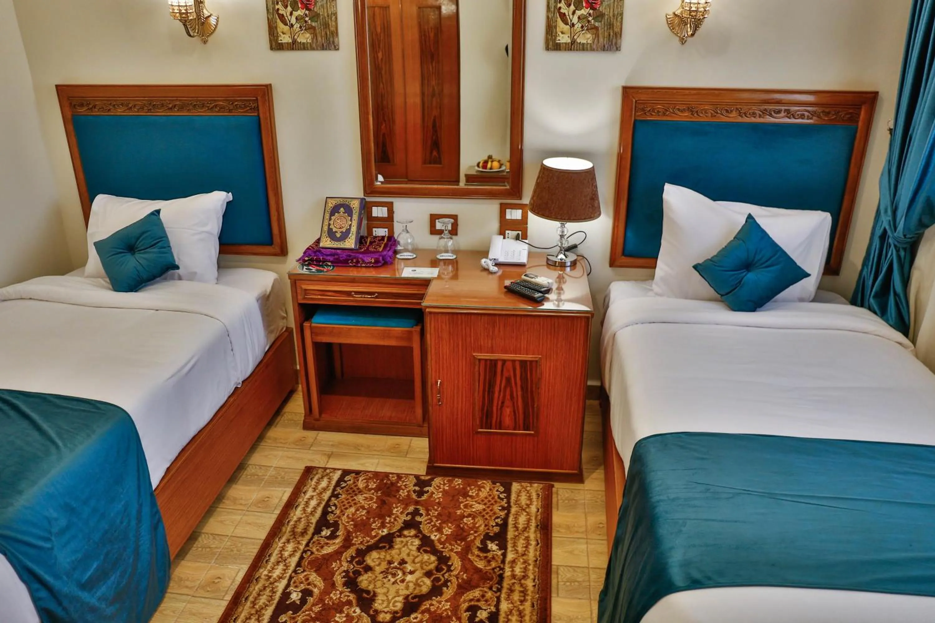 Bed in The Palm Hotel