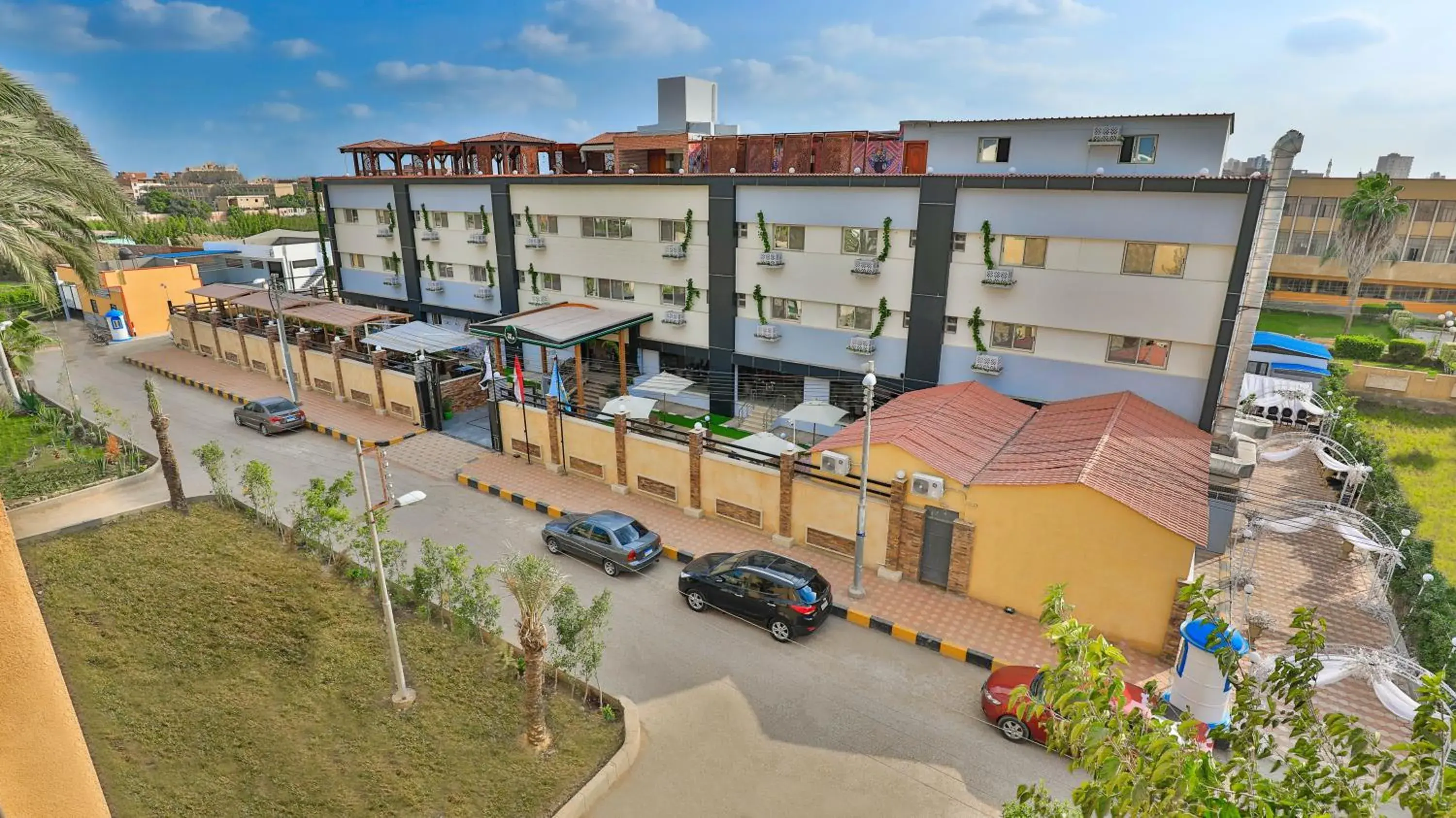 Property building in The Palm Hotel Property building in The Palm Hotel