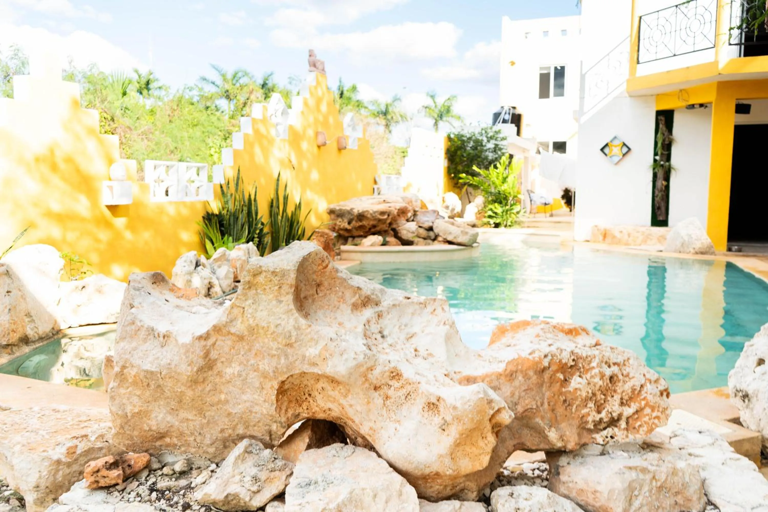 Swimming pool in Buenosdías Izamal