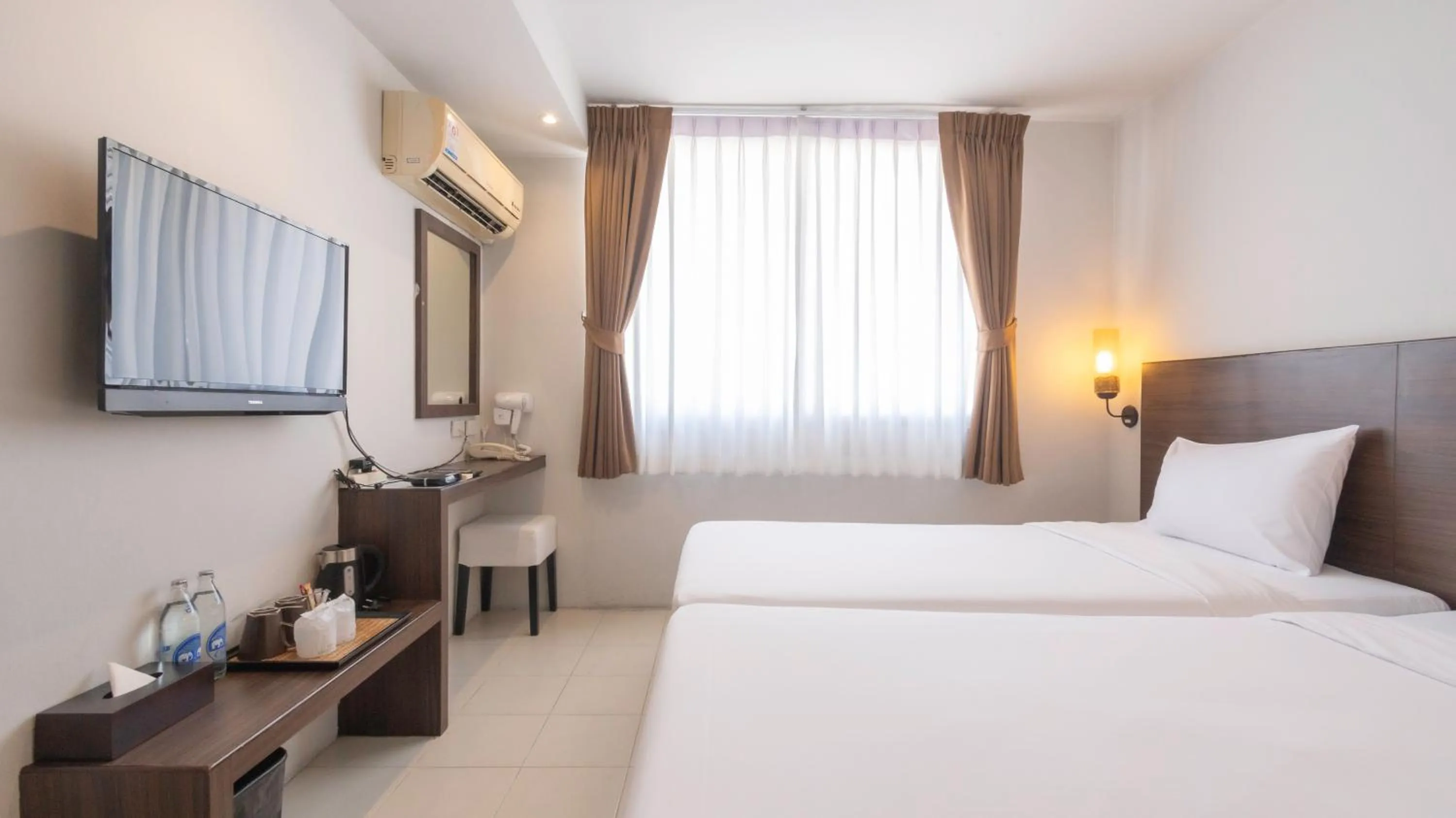 Bedroom, Bed in Pas Cher Hotel de Bangkok