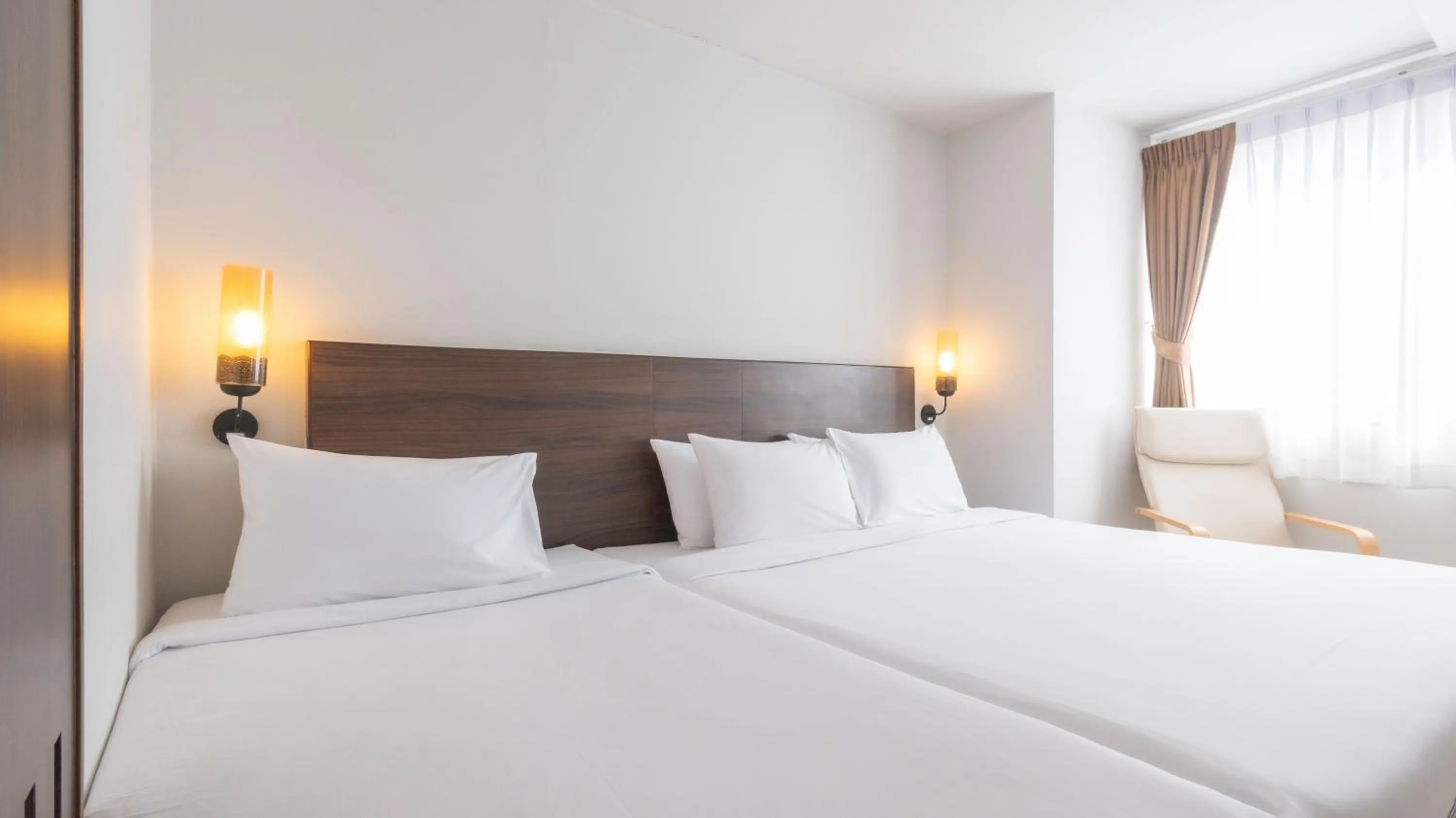 Bedroom, Bed in Pas Cher Hotel de Bangkok