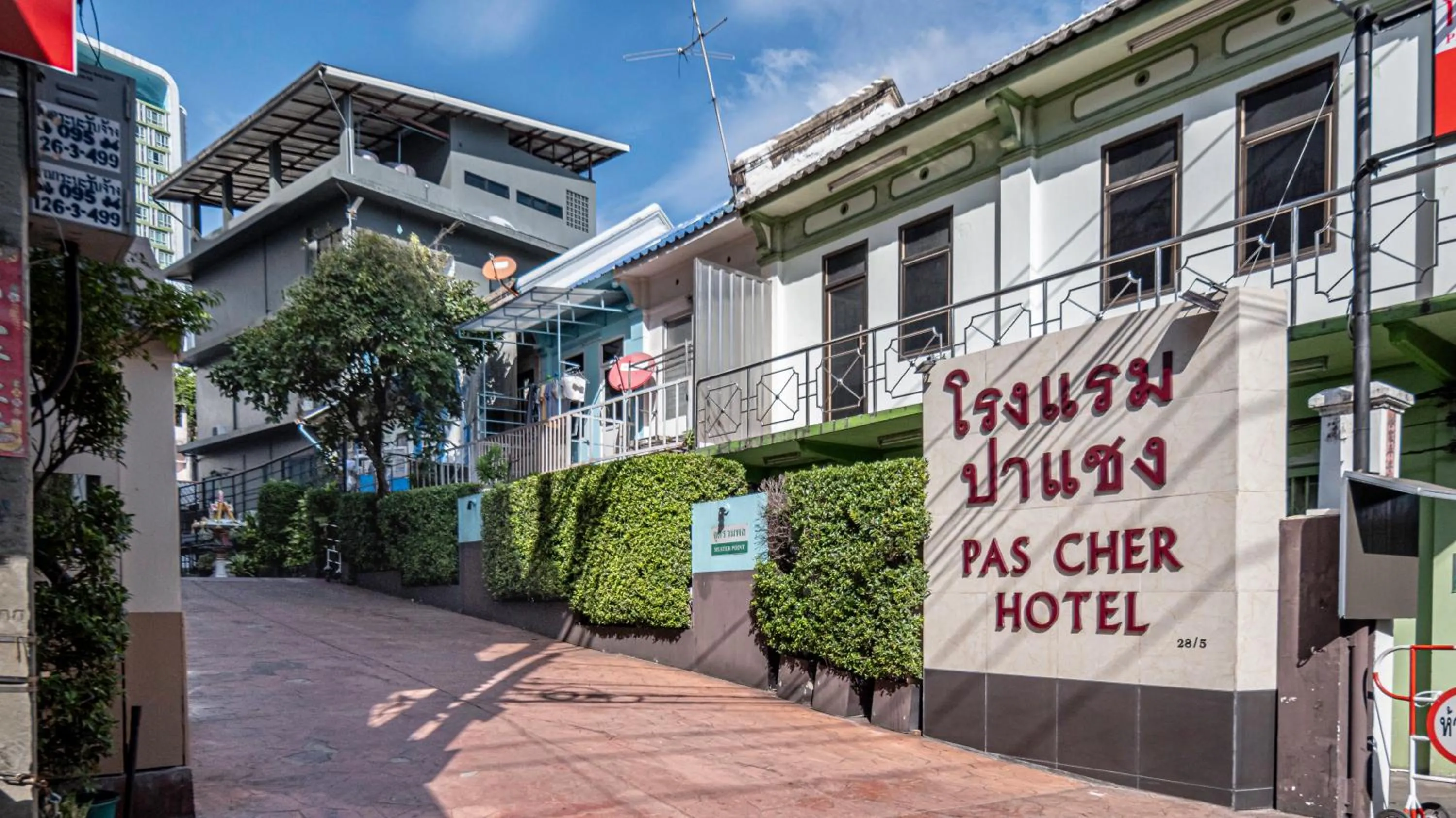 Property building in Pas Cher Hotel de Bangkok
