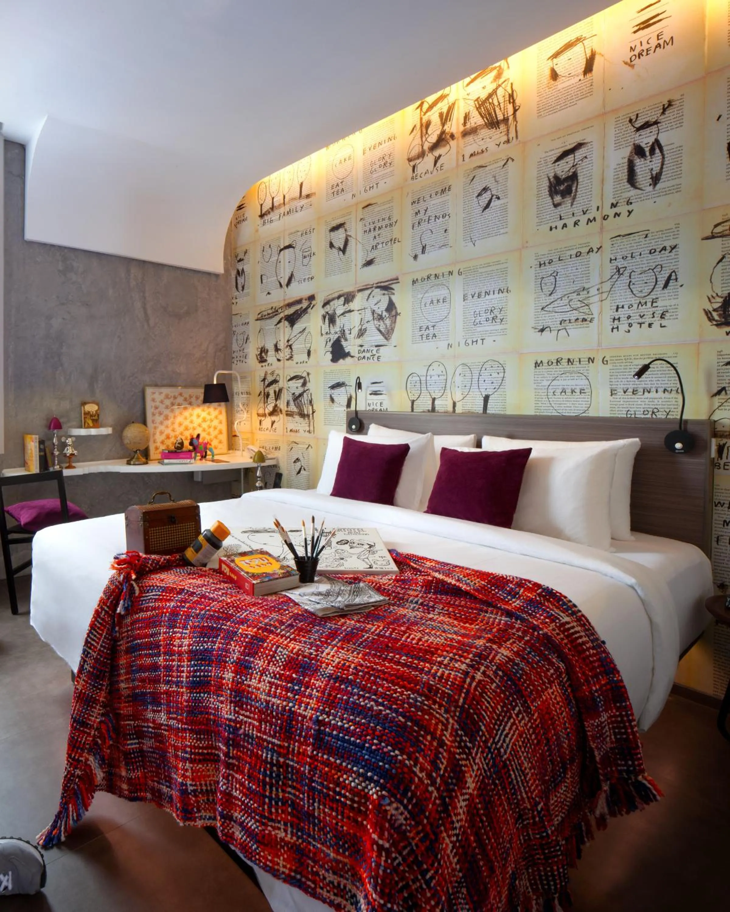 Bedroom, Bed in ARTOTEL Thamrin Jakarta