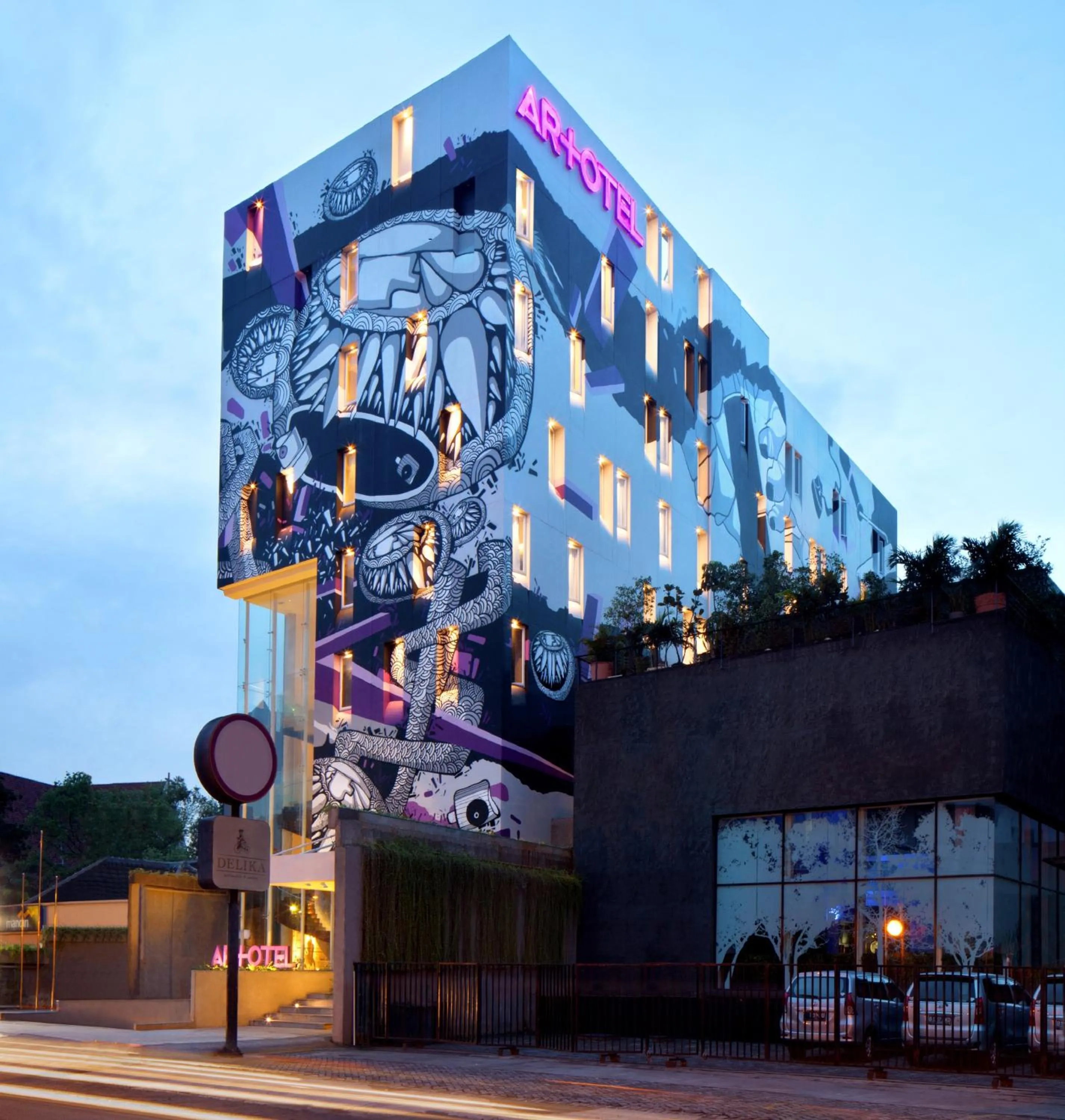 Facade/entrance in ARTOTEL Thamrin Jakarta