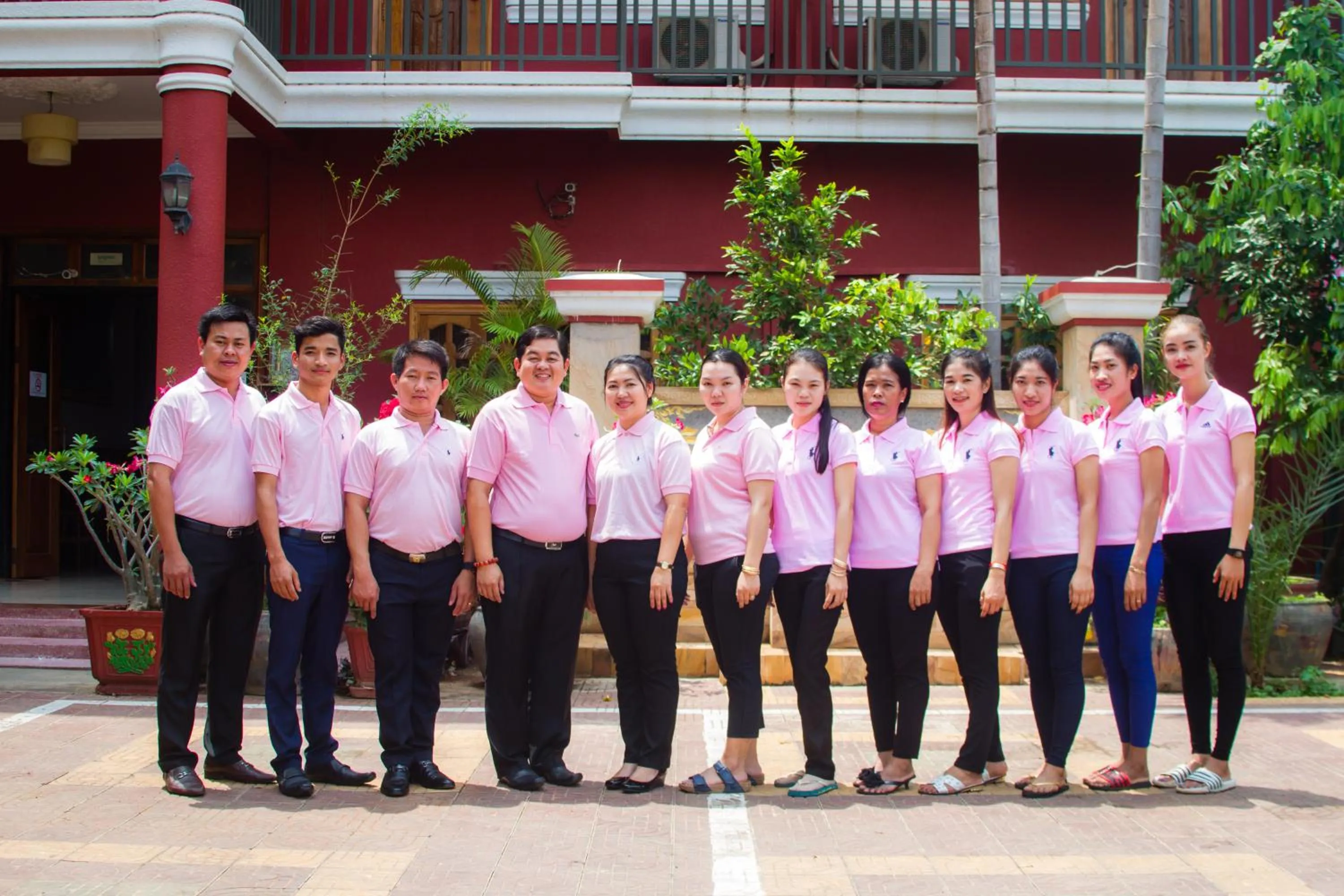 Staff in Botoum Hotel