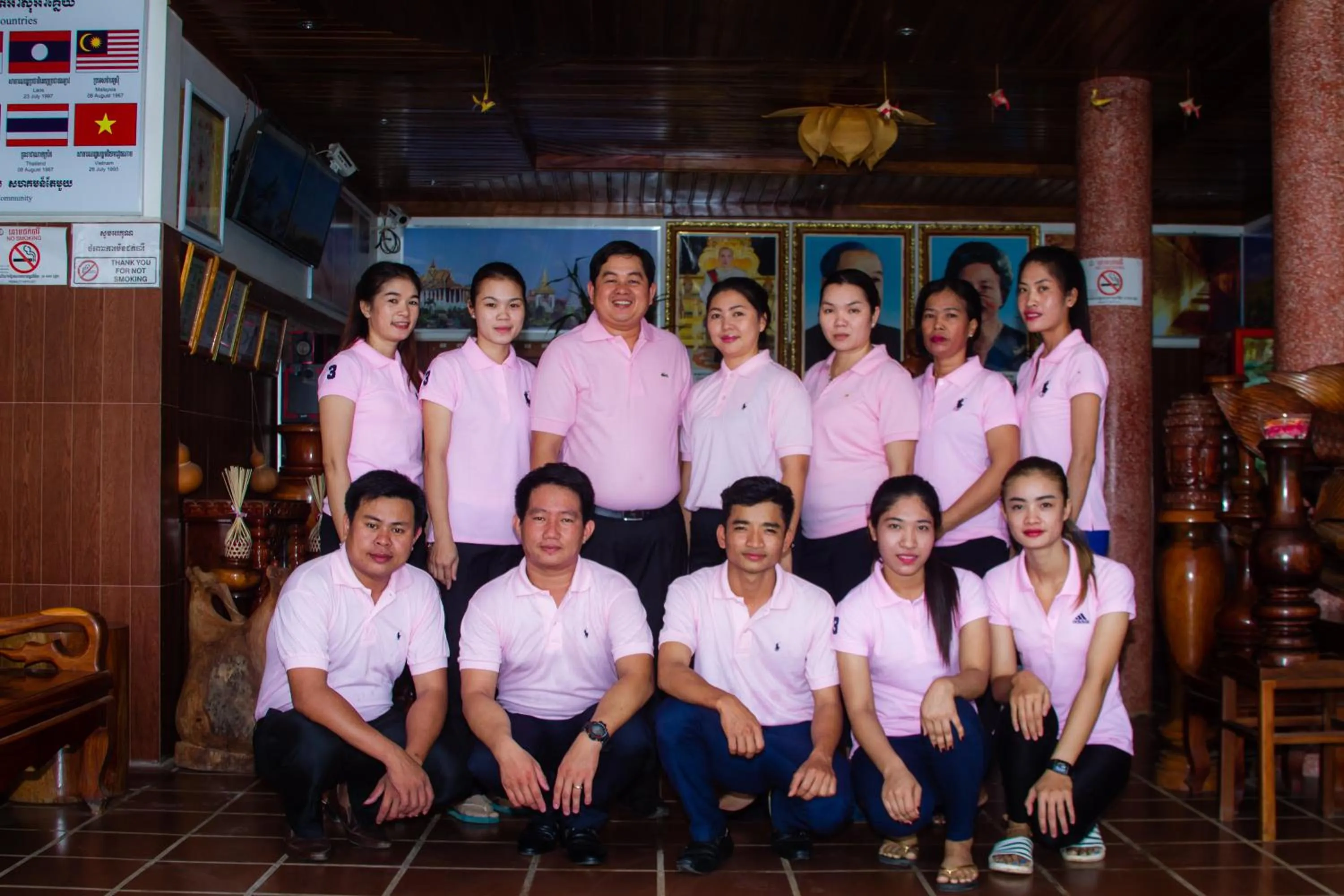 Staff in Botoum Hotel