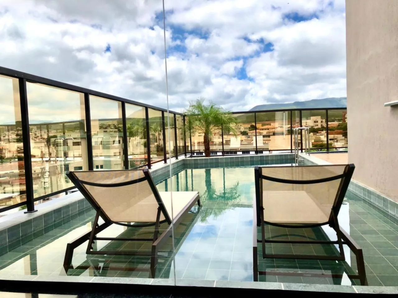 Swimming pool in Serravita Hotel