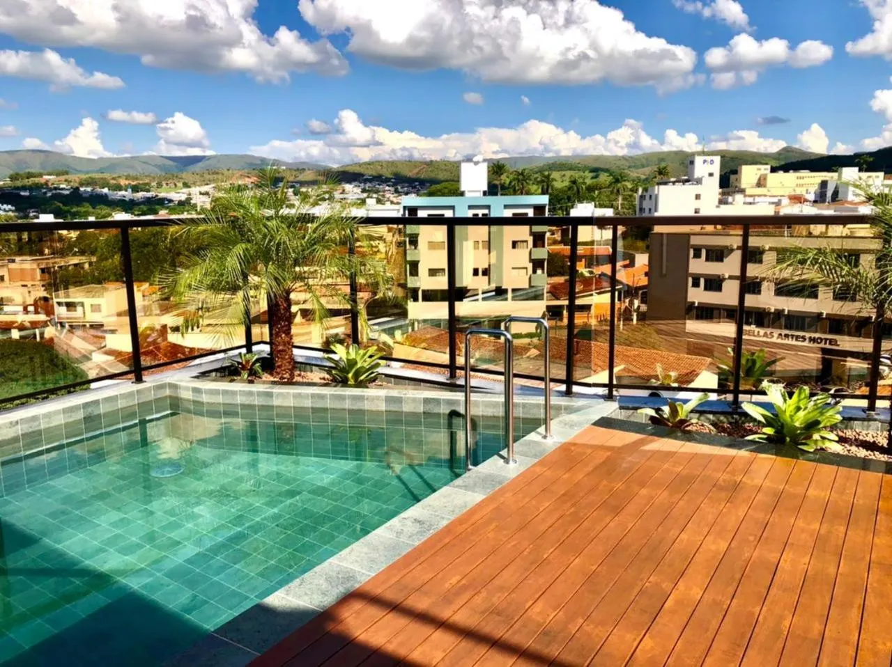 Swimming pool in Serravita Hotel