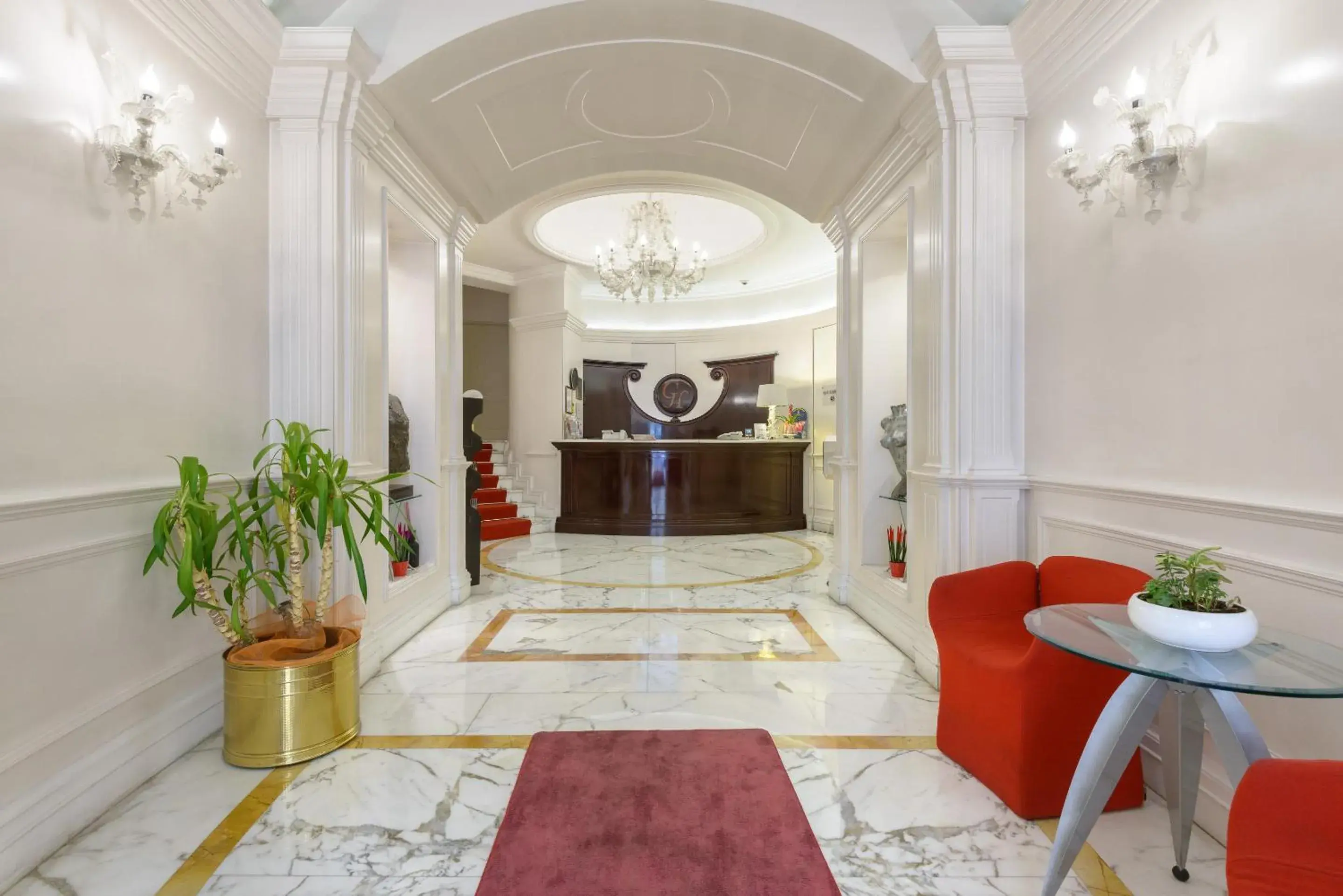 Lobby or reception in Gambrinus Hotel Lobby or reception in Gambrinus Hotel