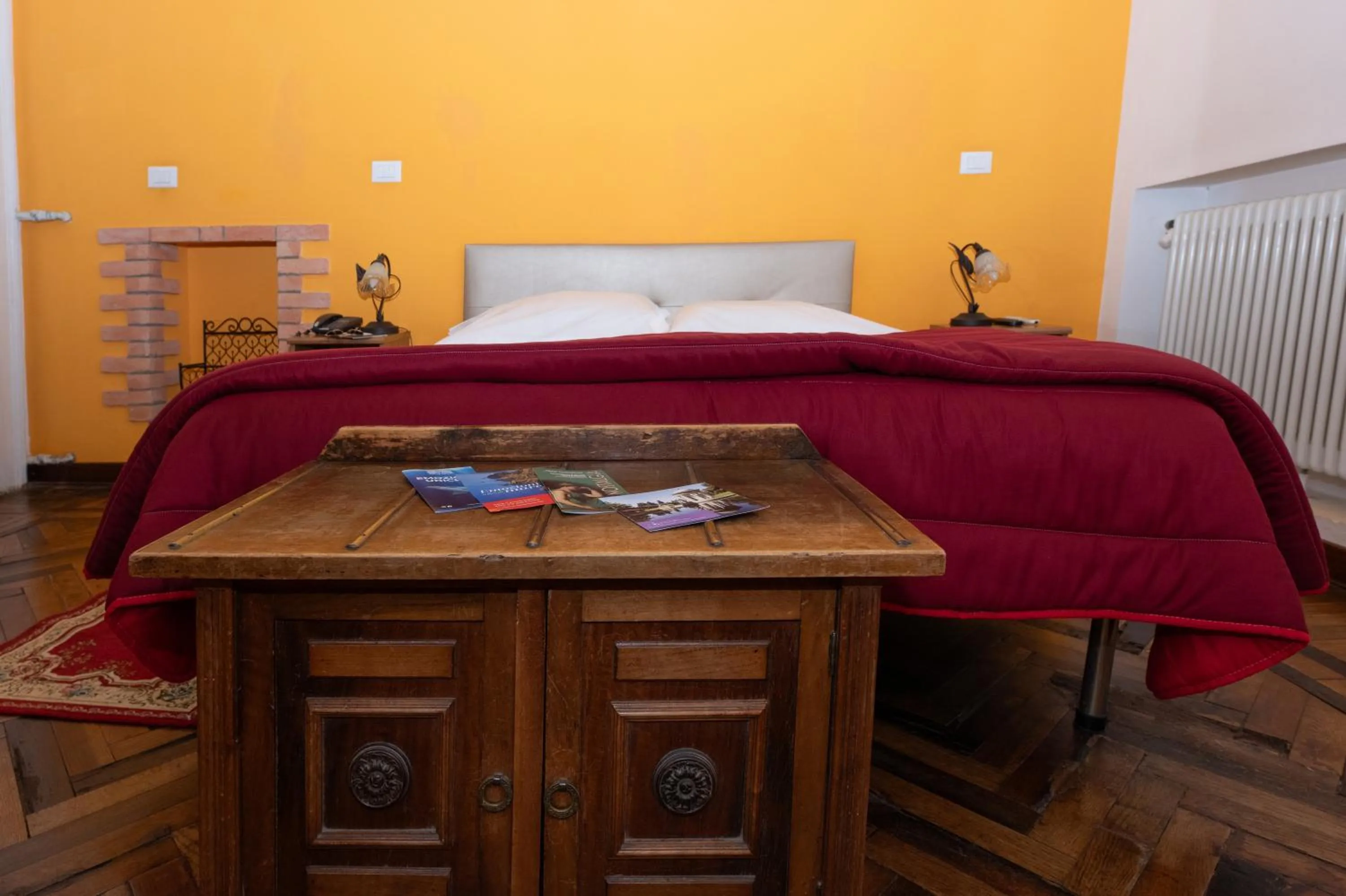 Bed in Family Hotel Balbi