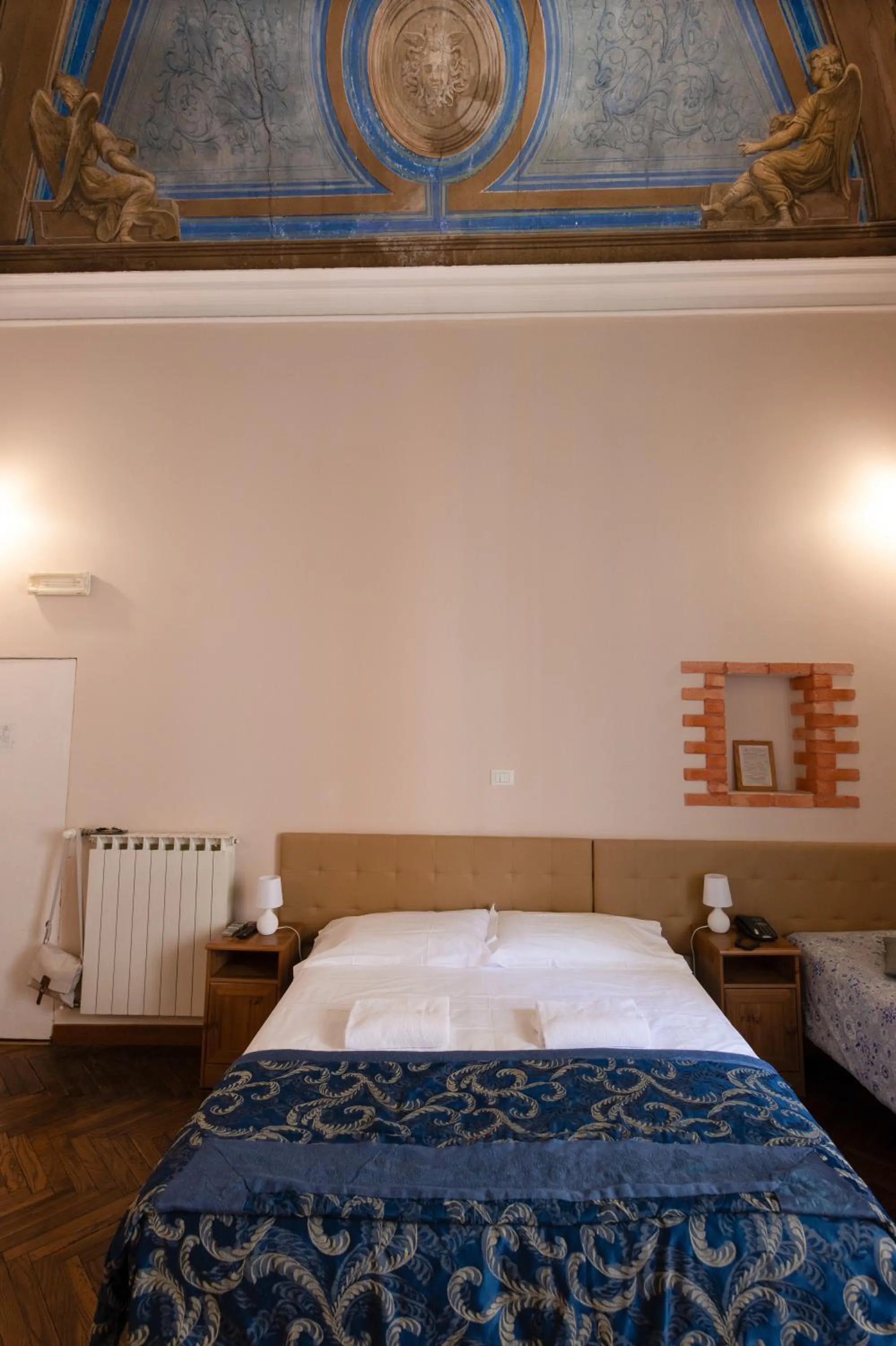 Bed in Family Hotel Balbi