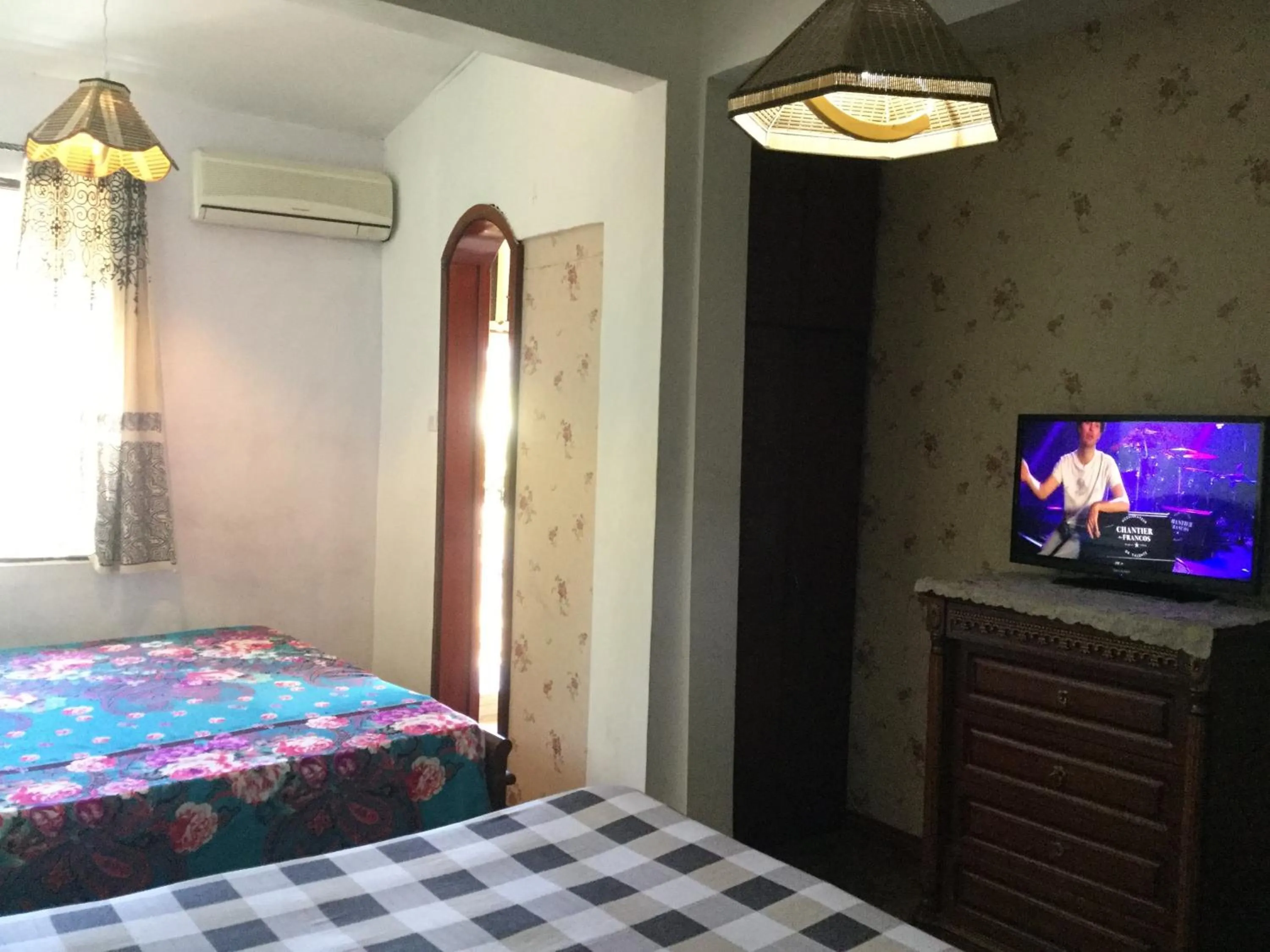 Bed in Le Bamboo Guesthouse