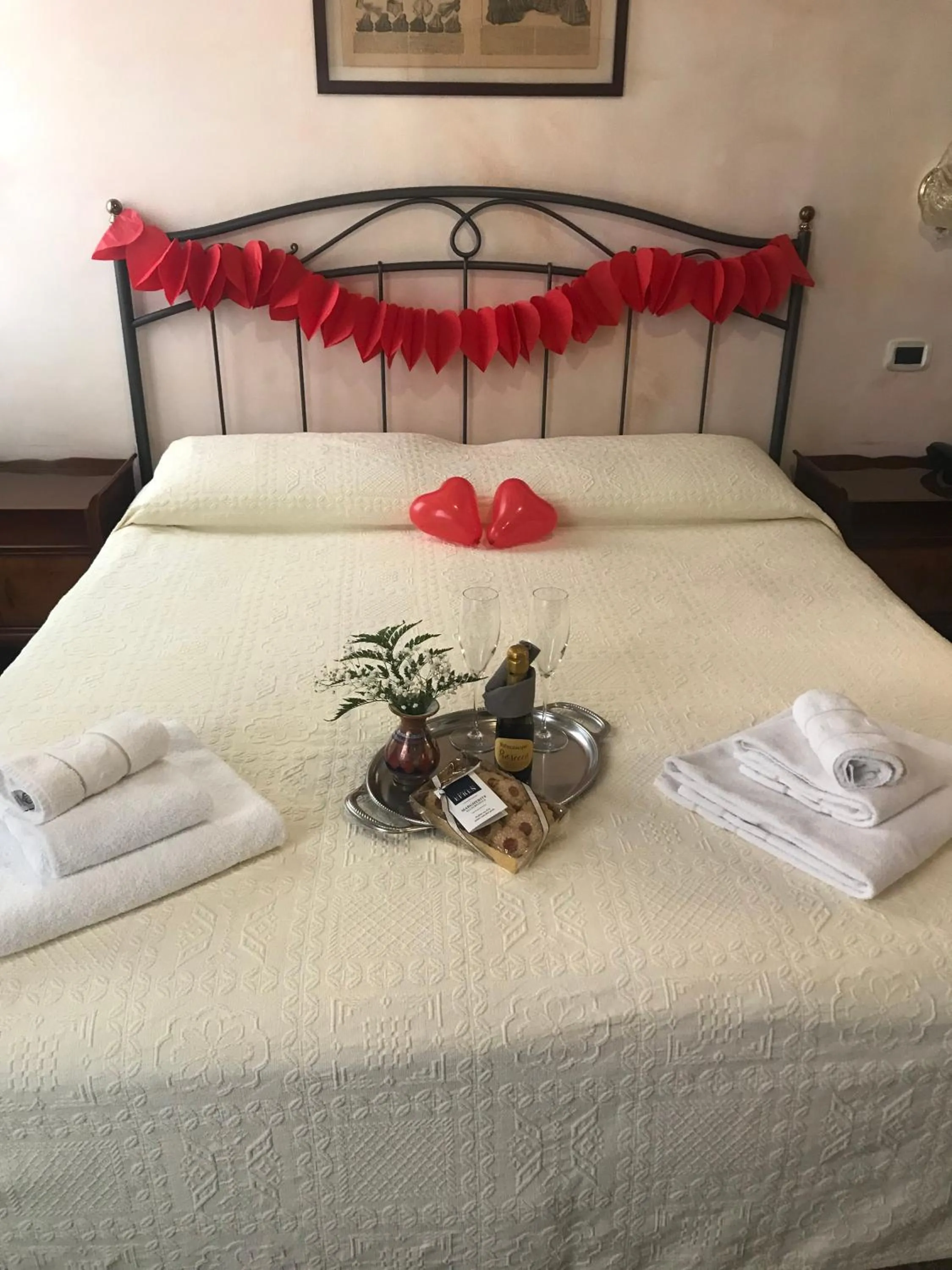 Bedroom, Bed in Locanda Art Deco