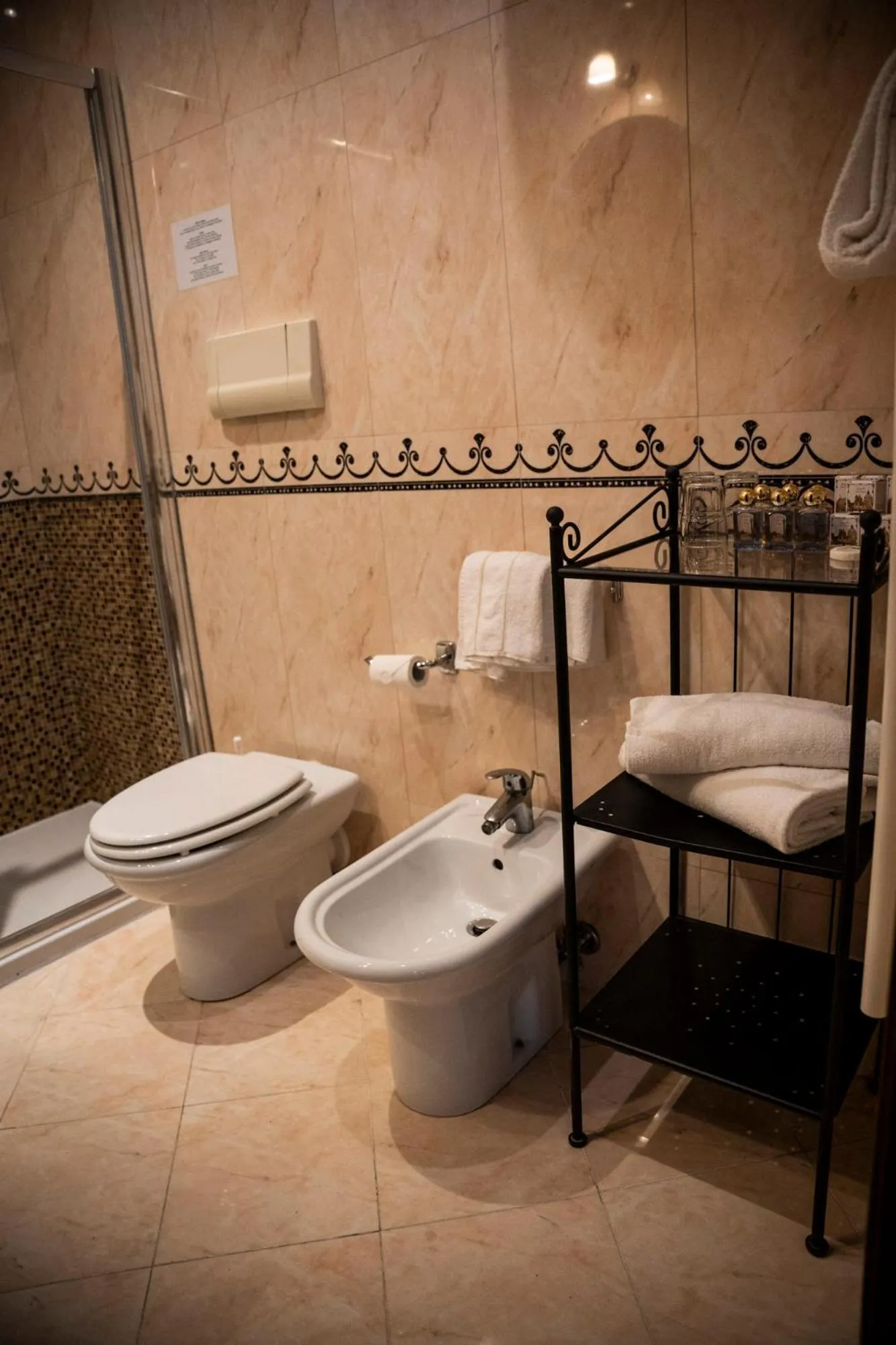 Bathroom in Locanda Art Deco