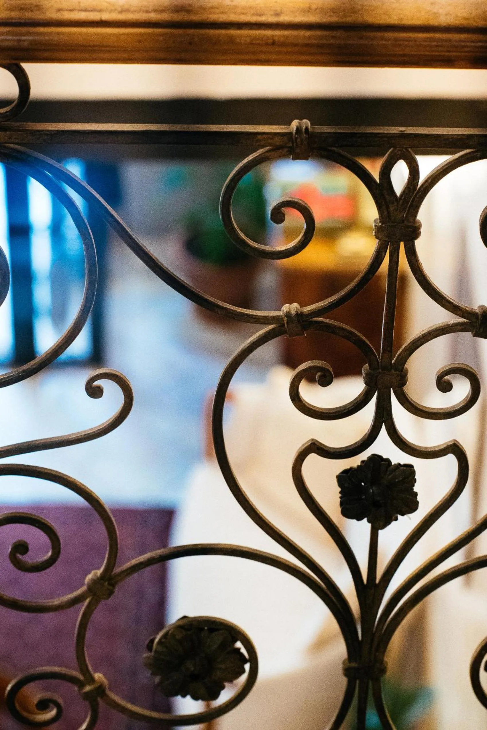 Decorative detail in Locanda Art Deco