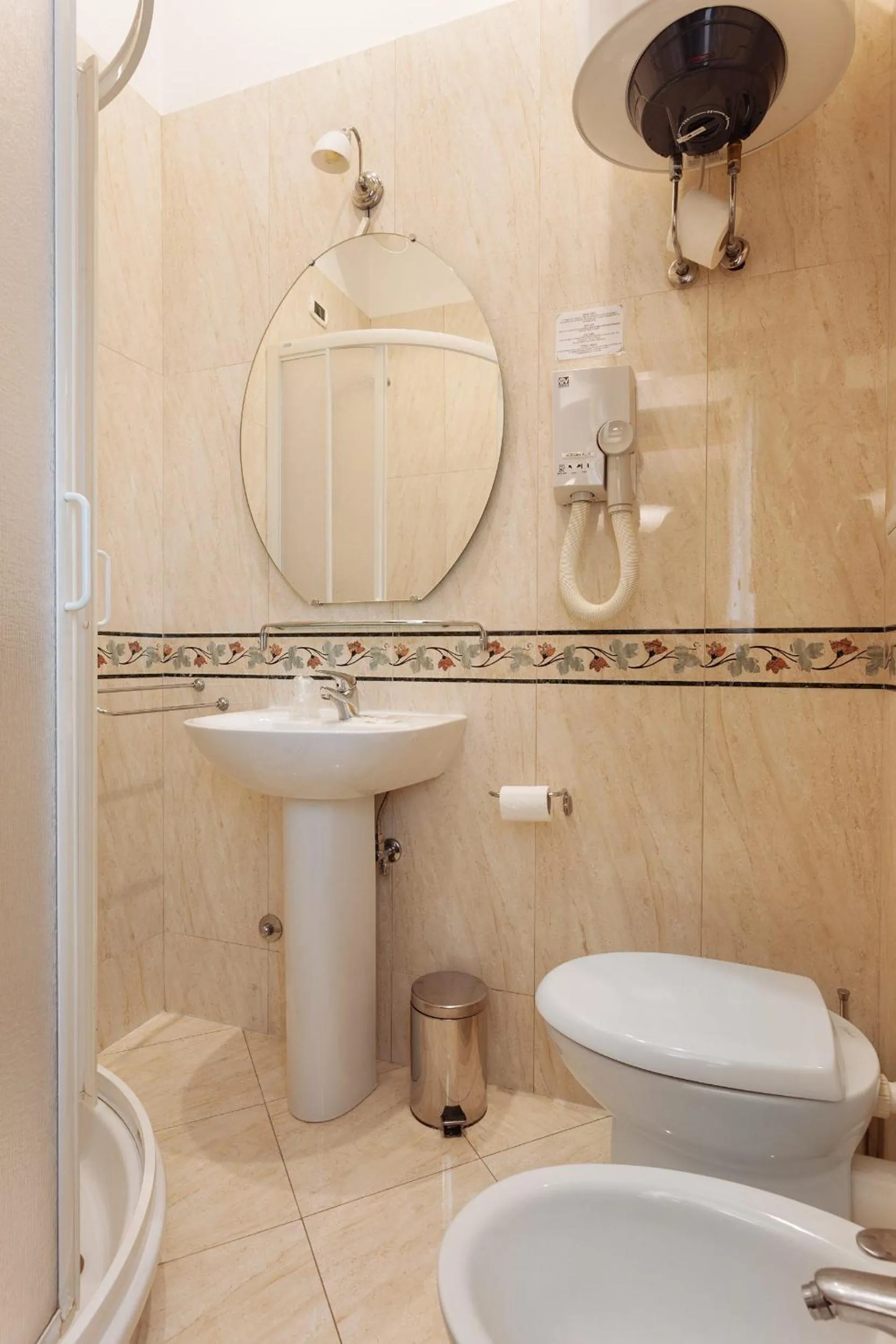 Shower in Locanda Art Deco