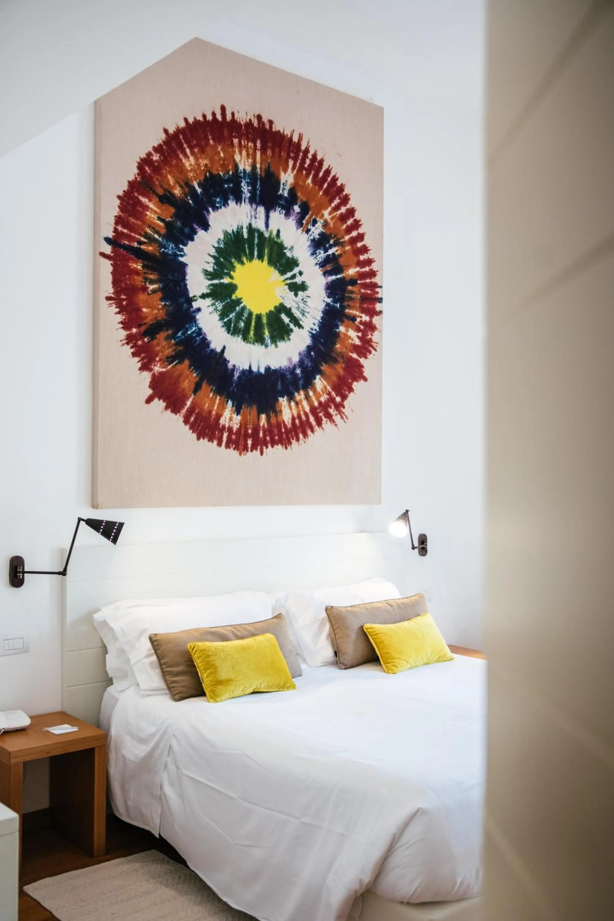 Bedroom, Bed in Villa Fiorella Art Hotel