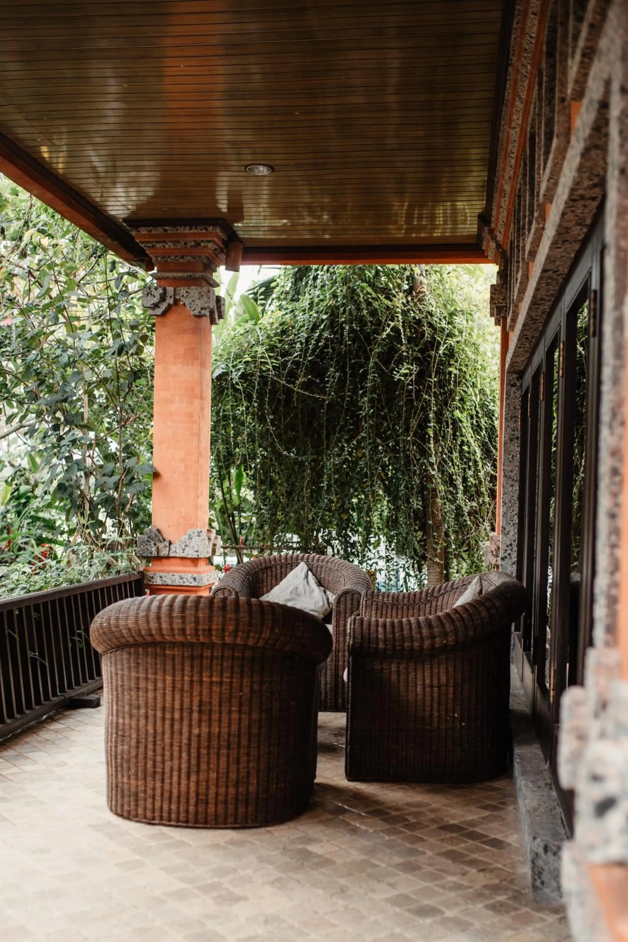 Seating area in Mandala Desa