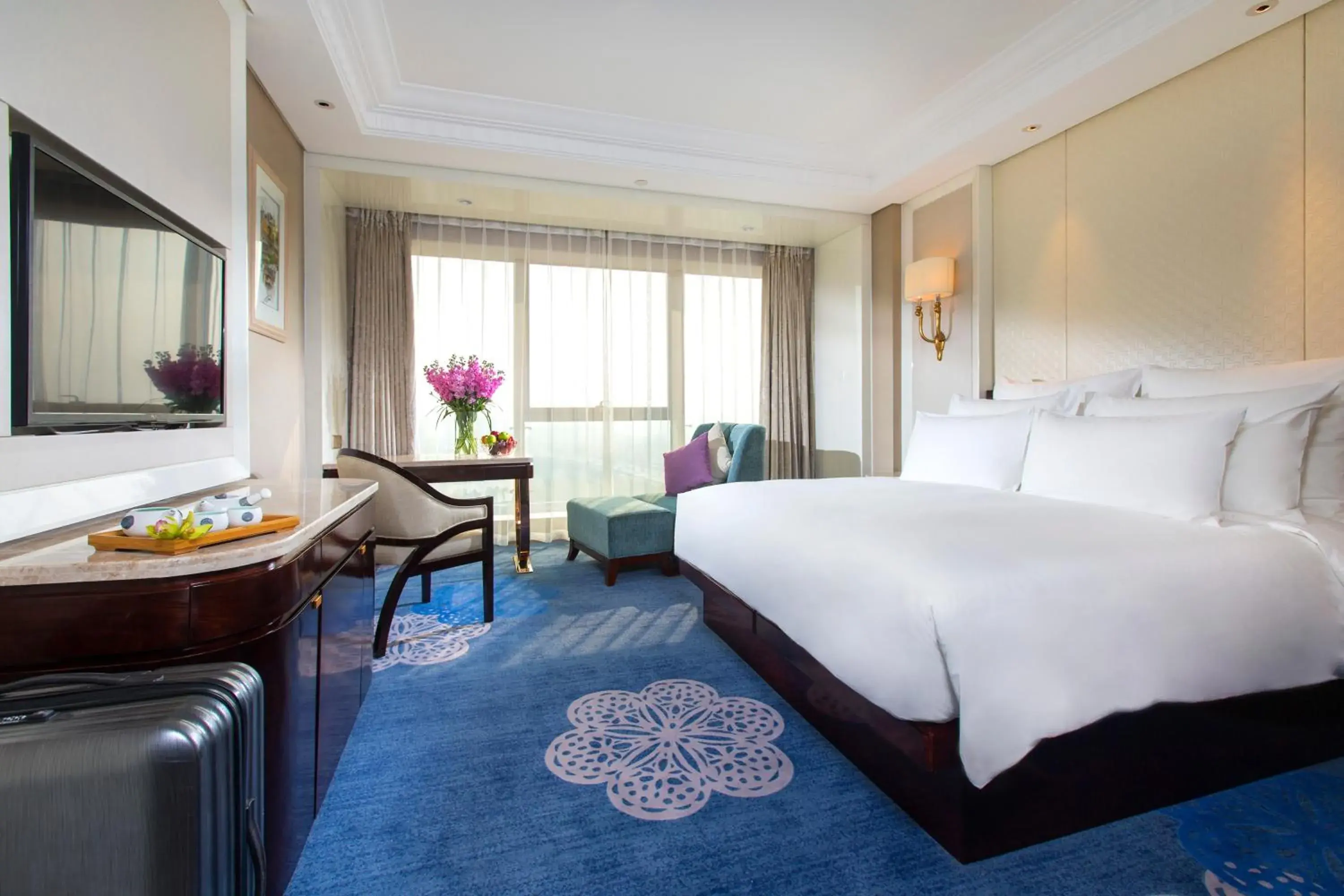 Photo of the whole room, Bed in Kasion International Hotel Yiwu Photo of the whole room, Bed in Kasion International Hotel Yiwu