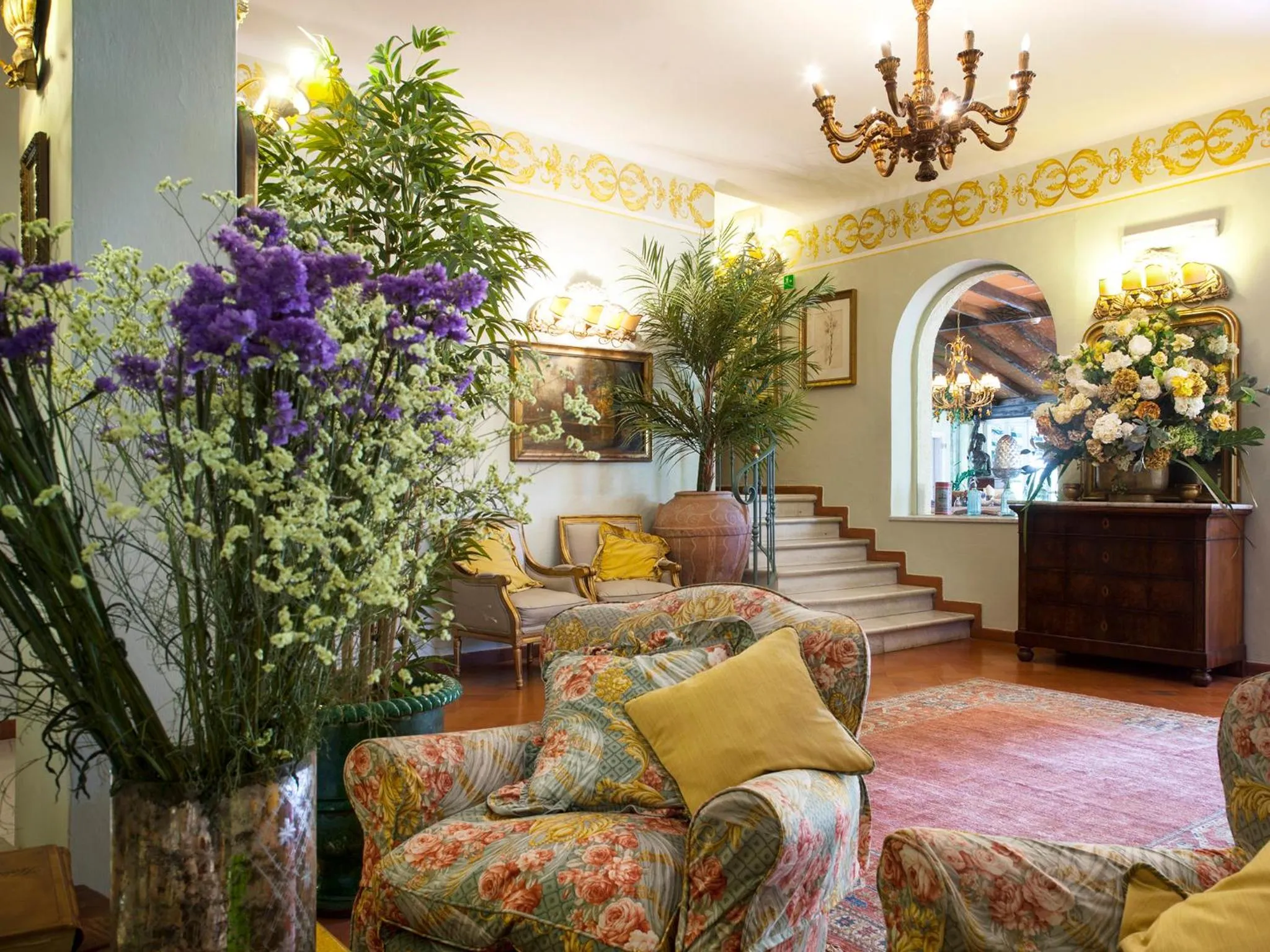 Lobby or reception in Hotel Villa Maremonti