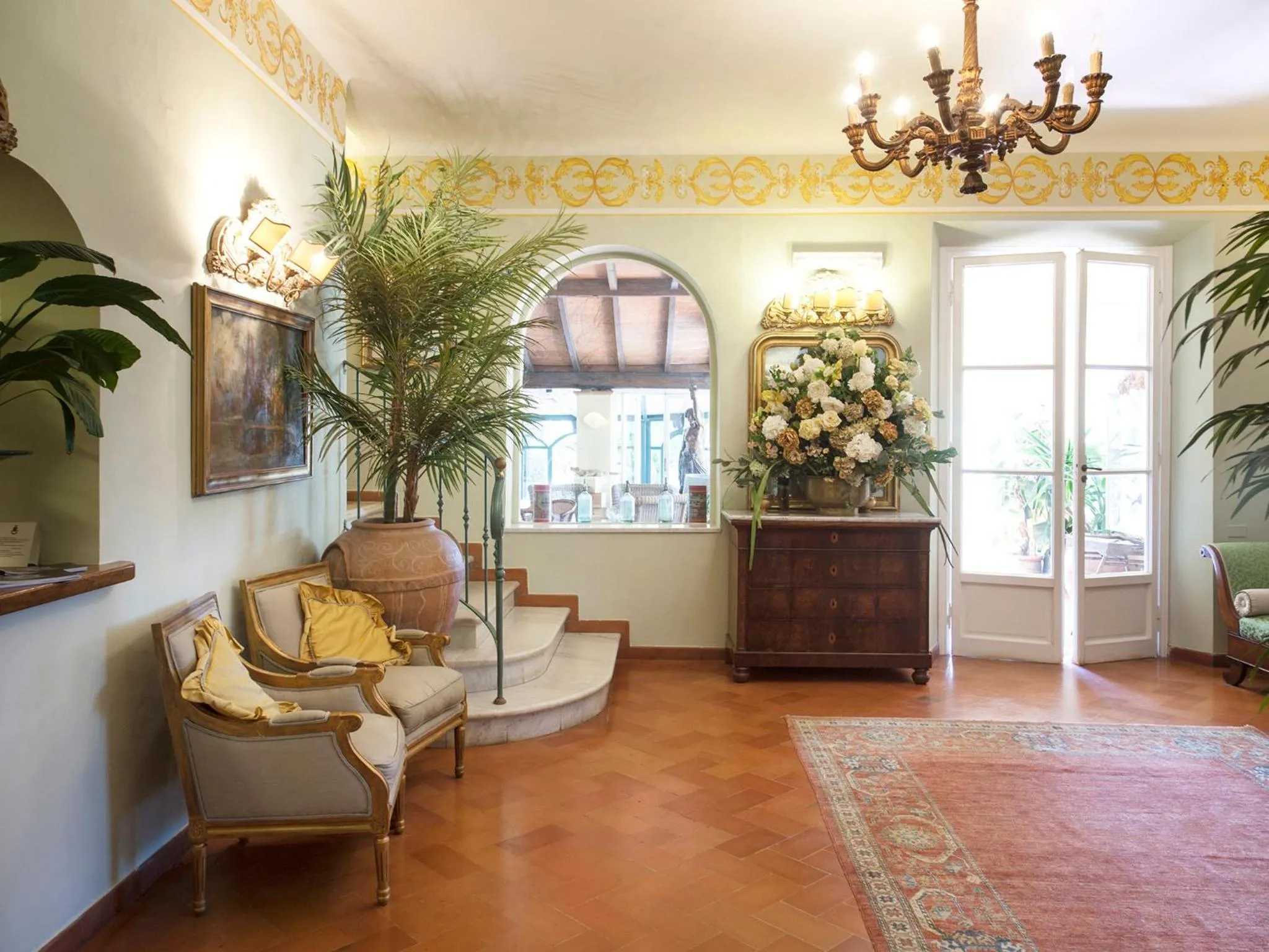 Lobby or reception in Hotel Villa Maremonti