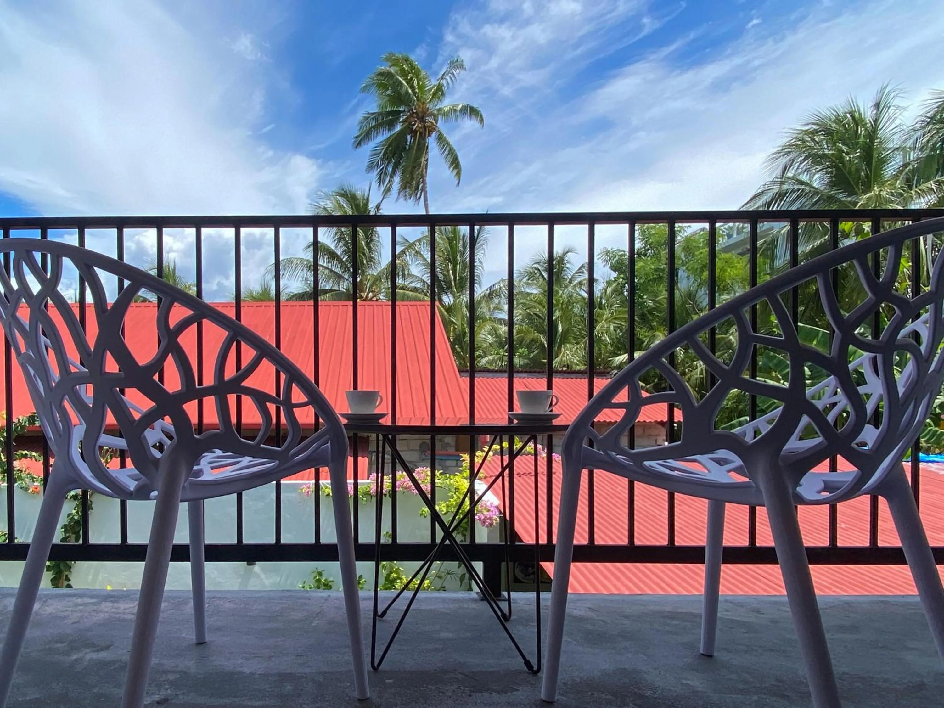 View (from property/room) in chillax Thoddoo