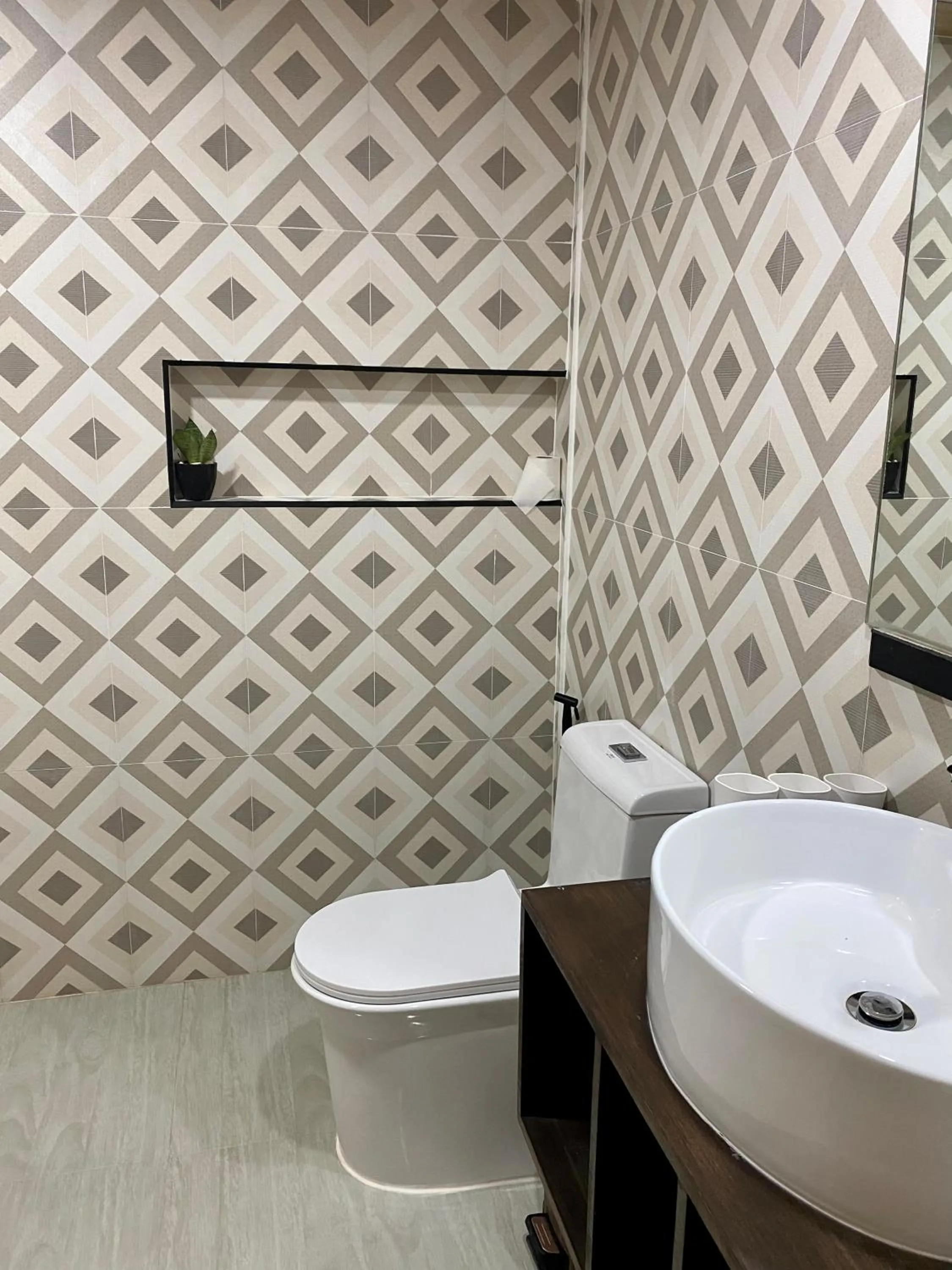 Bathroom in chillax Thoddoo