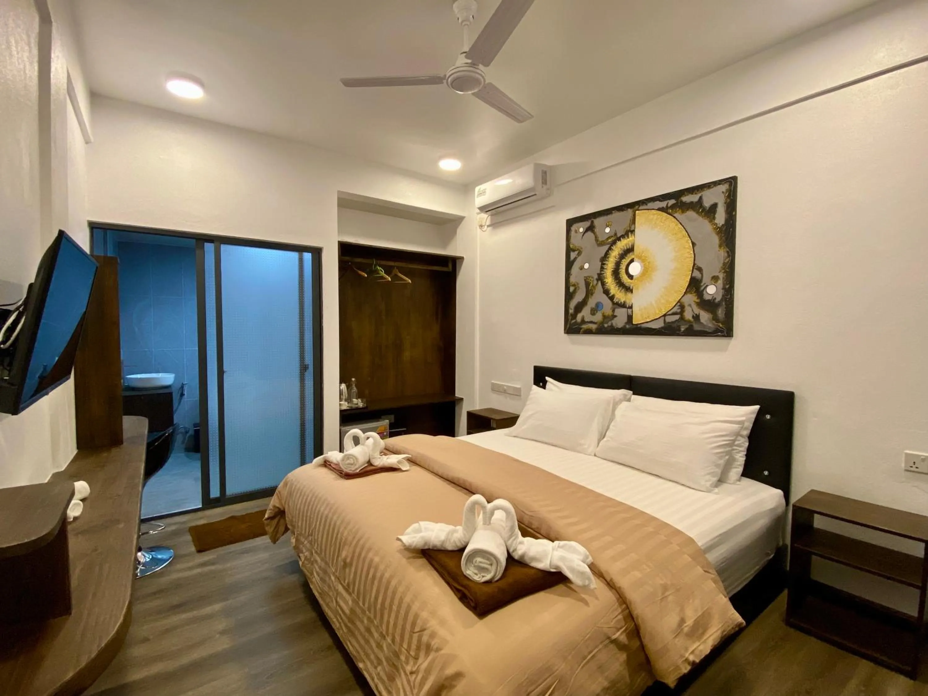 Bed in chillax Thoddoo