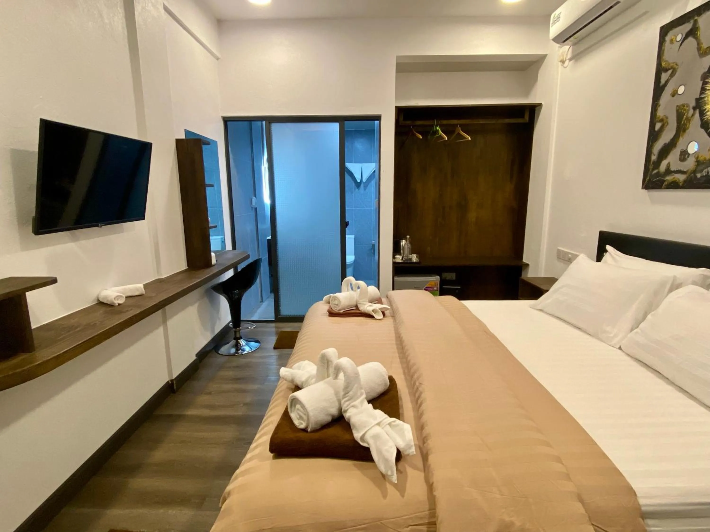 Bed in chillax Thoddoo