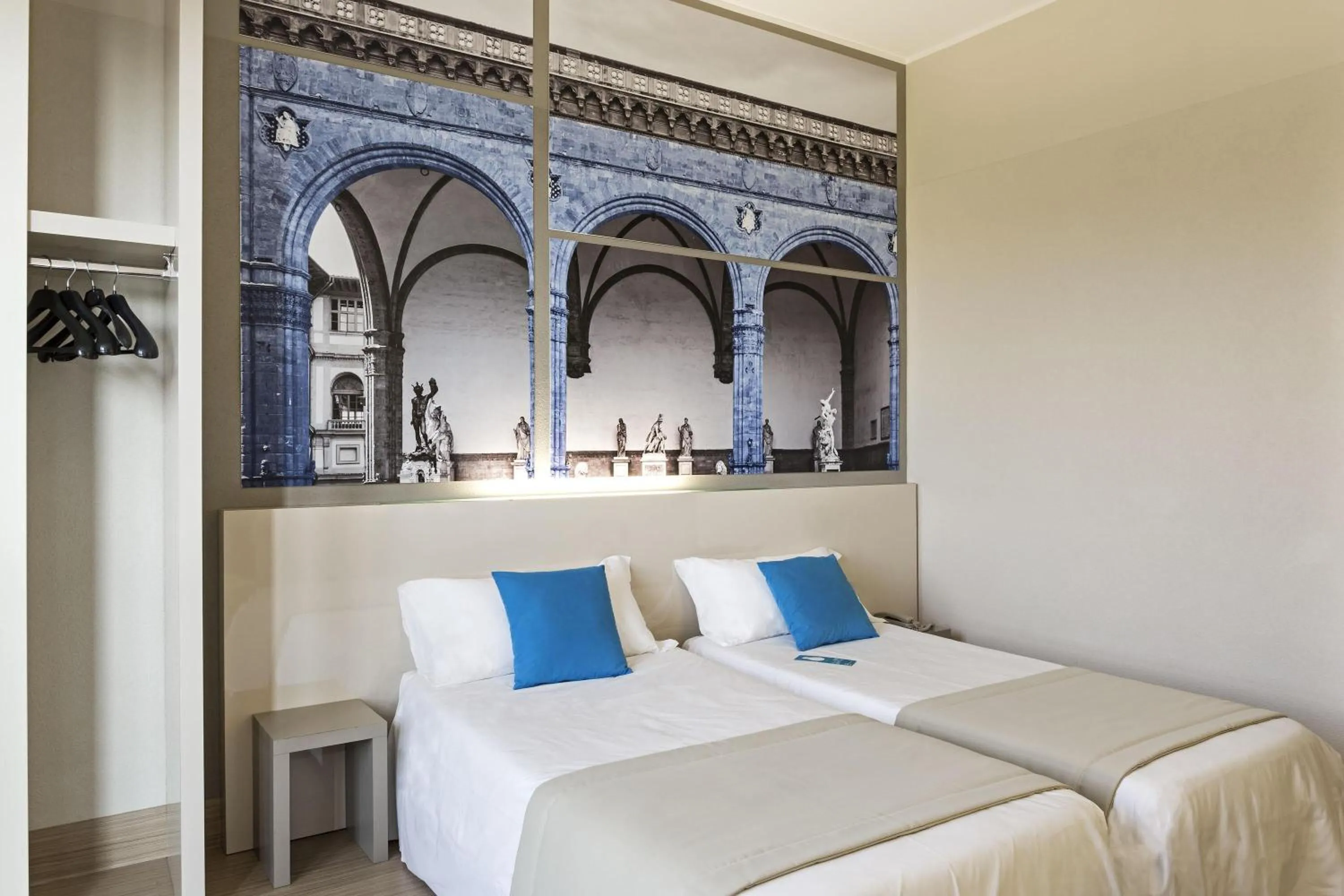 Photo of the whole room, Bed in B&B Hotel Firenze Nuovo Palazzo Di Giustizia