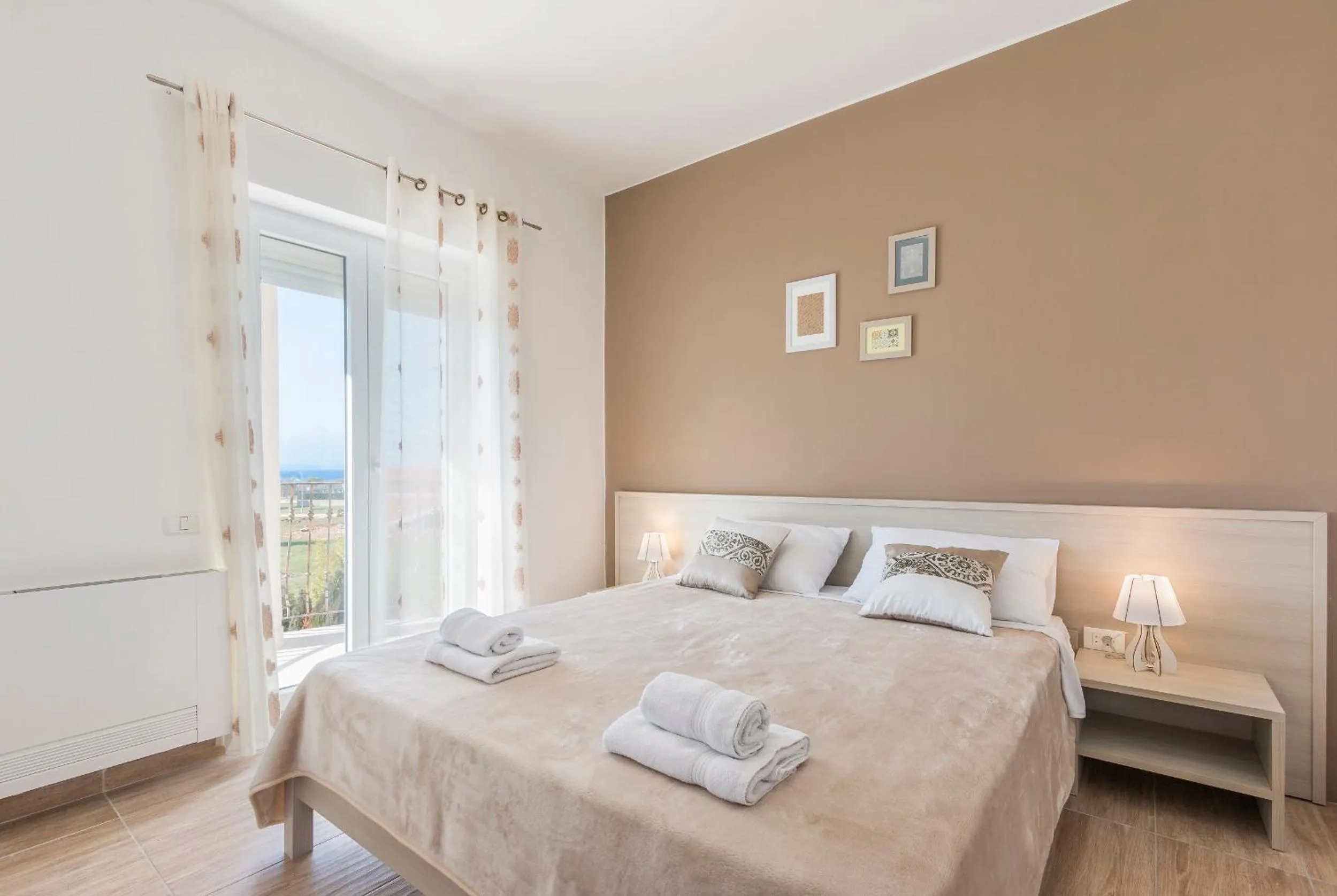 Bed in Apartments Villa Nina