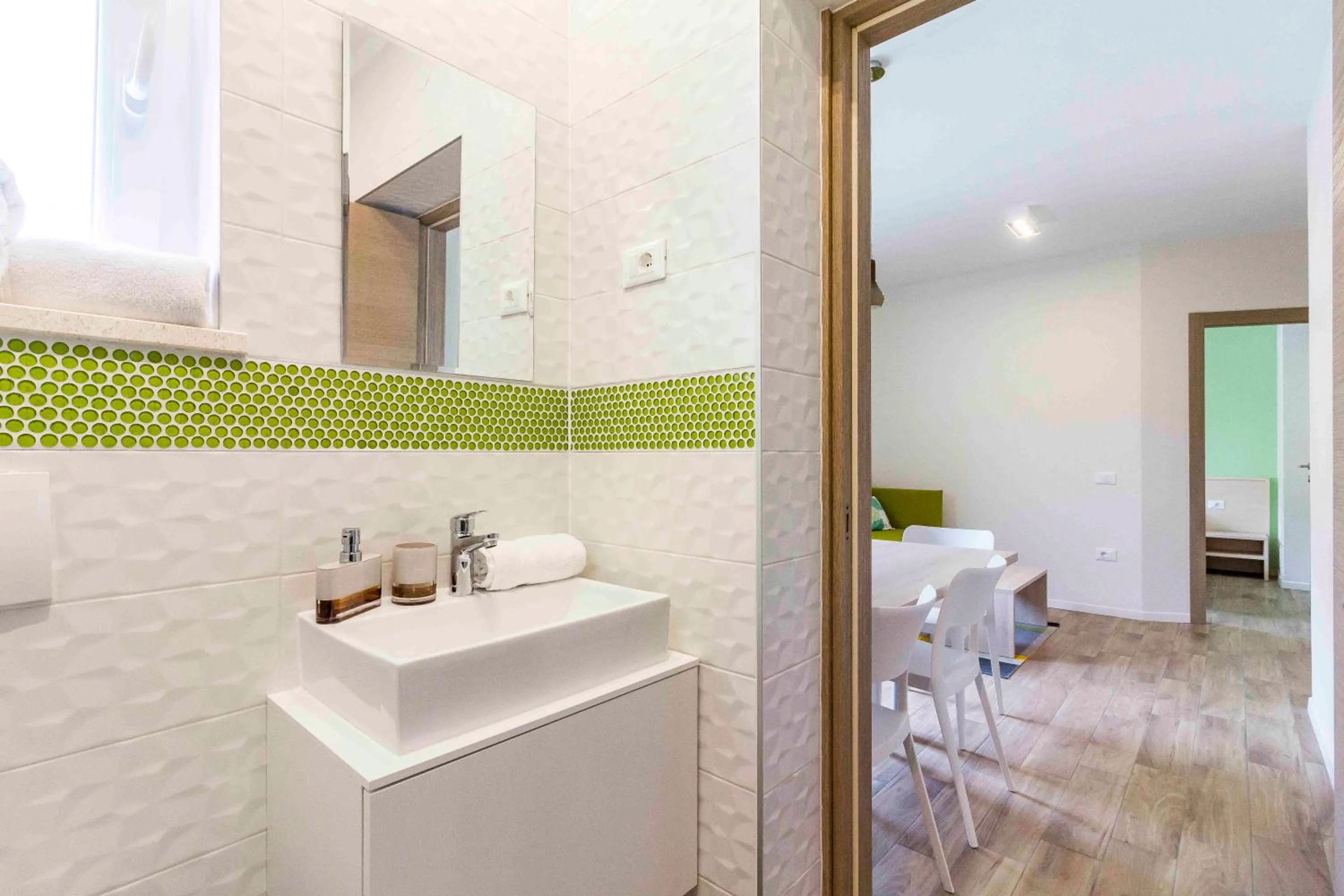 Shower in Apartments Villa Nina