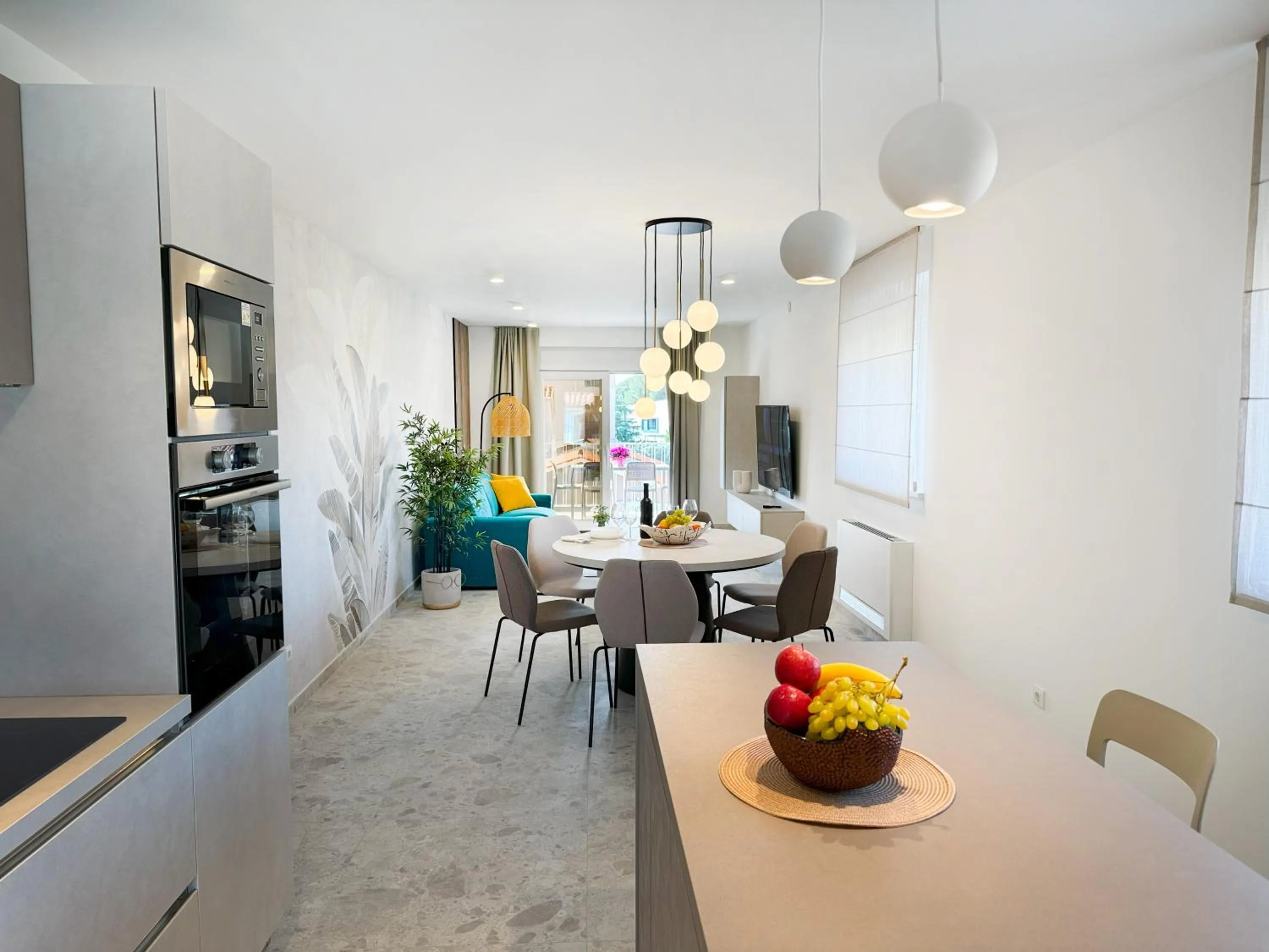 Kitchen or kitchenette in Apartments Villa Nina