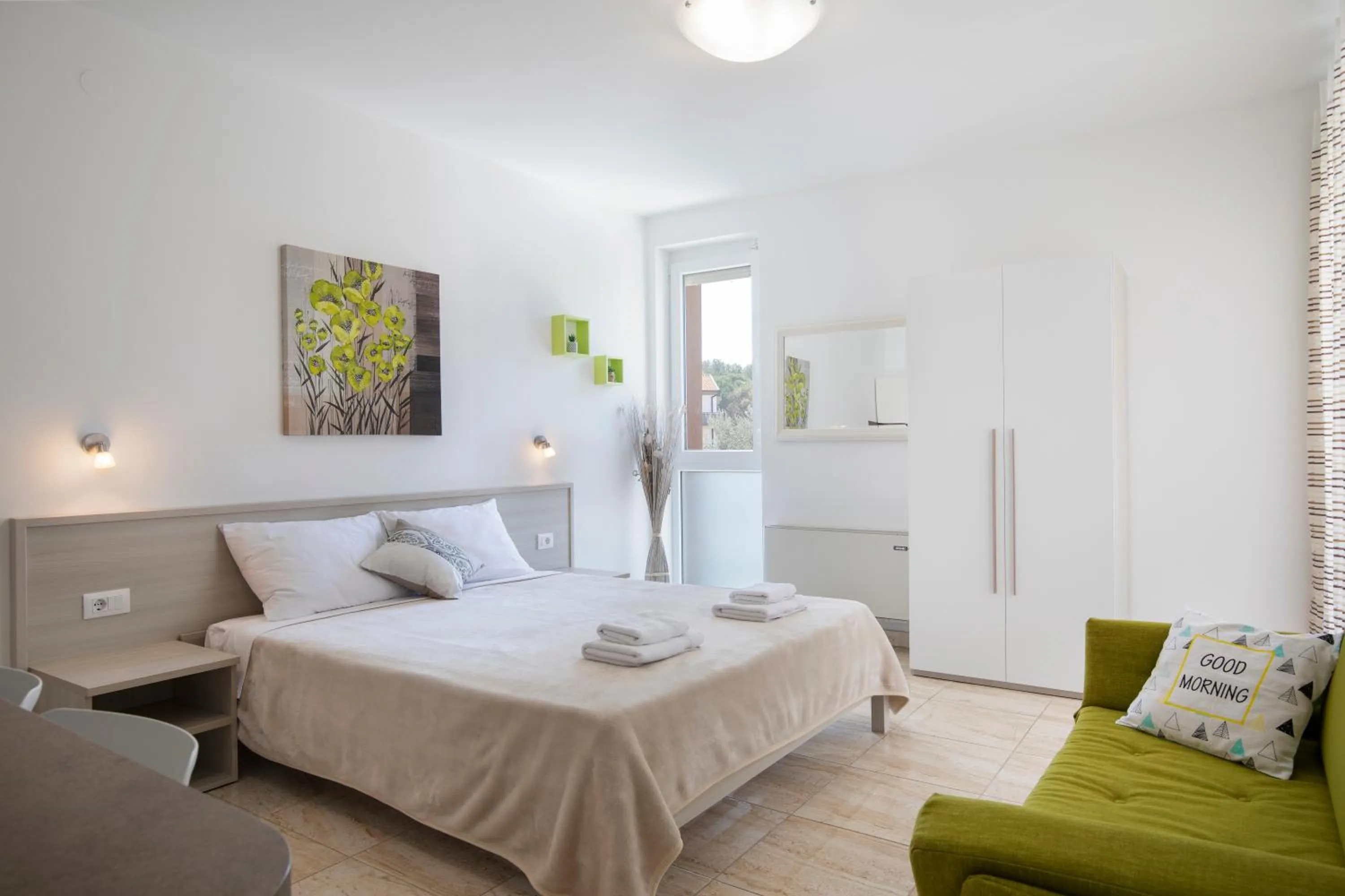 Bed in Apartments Villa Nina