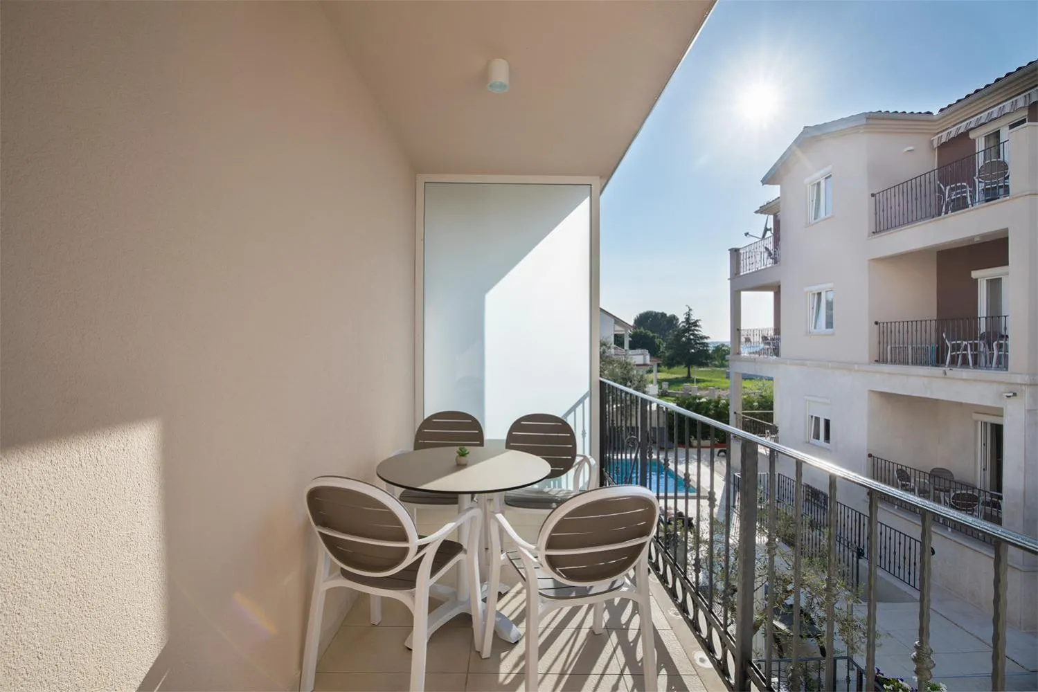 Balcony/Terrace in Apartments Villa Nina