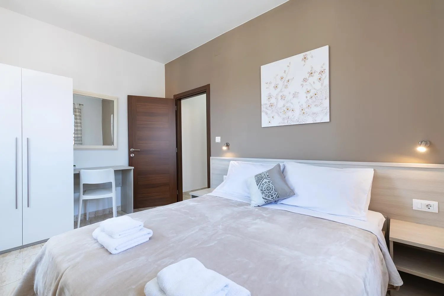 Bed in Apartments Villa Nina