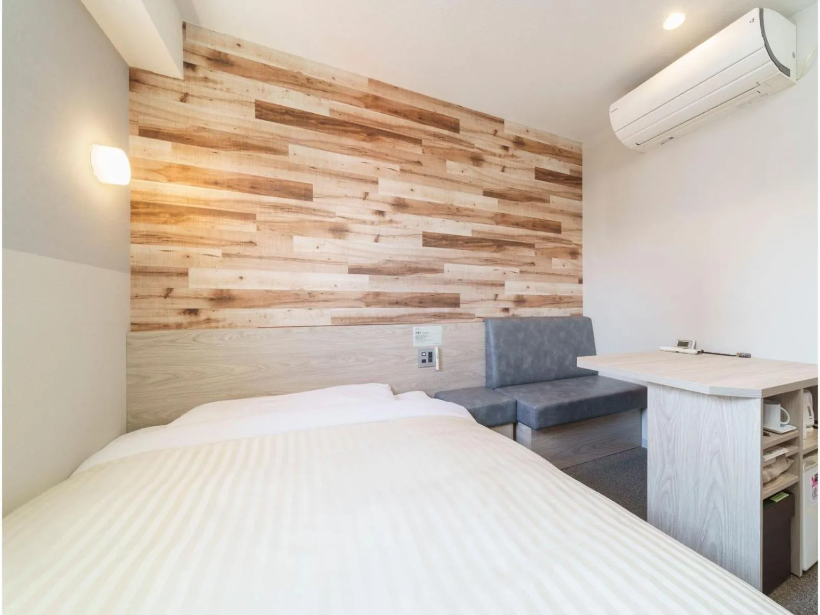 Photo of the whole room, Bed in Super Hotel Kushiro-Ekimae