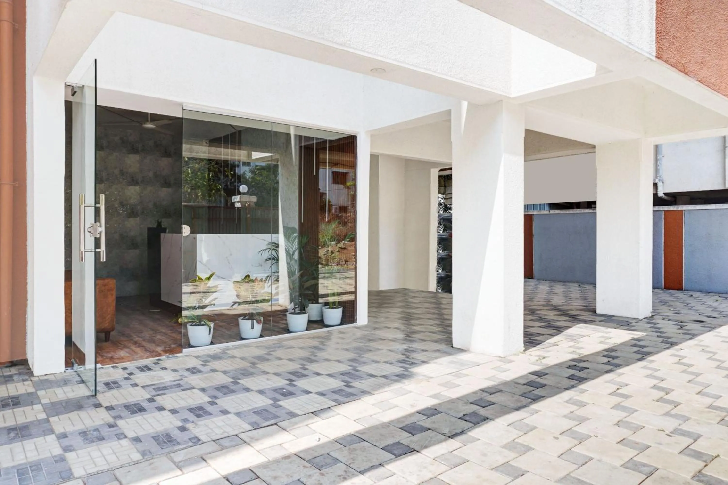 Facade/entrance in Aarambh Exotica