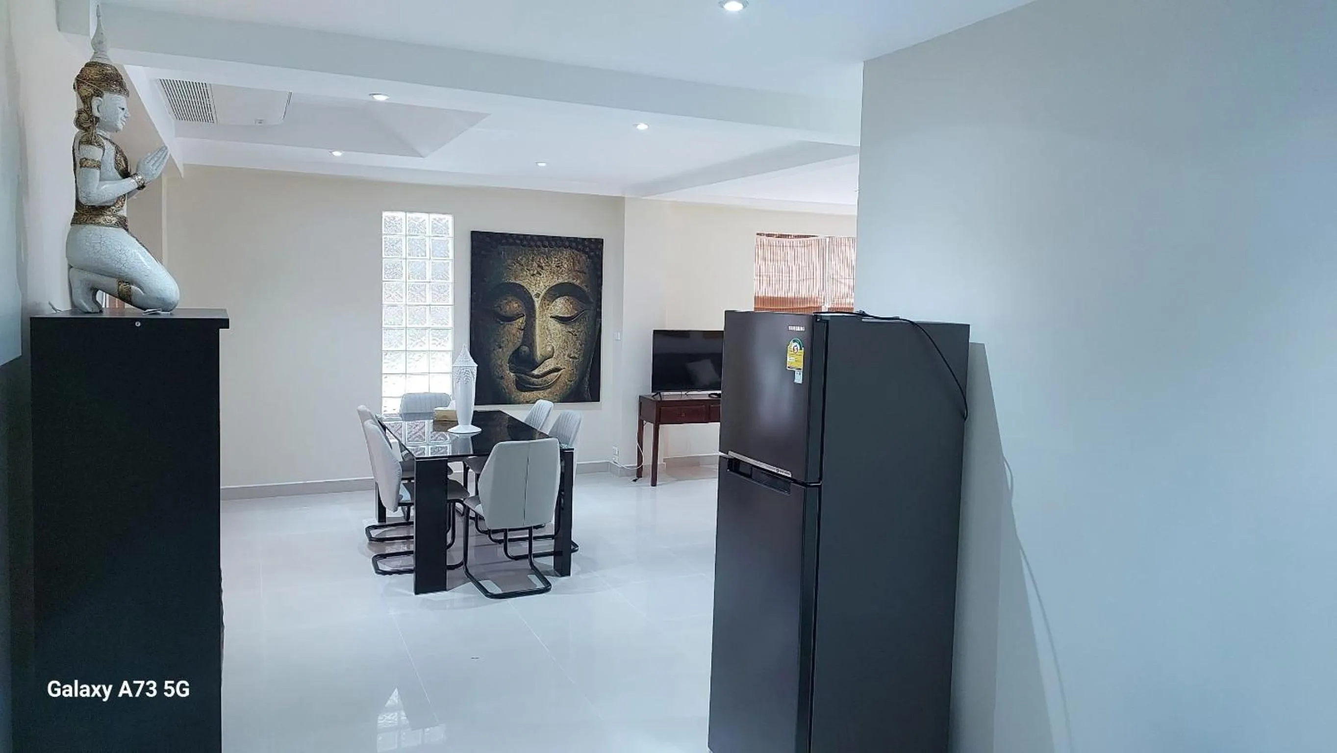 Seating area in Siam Palm Residence