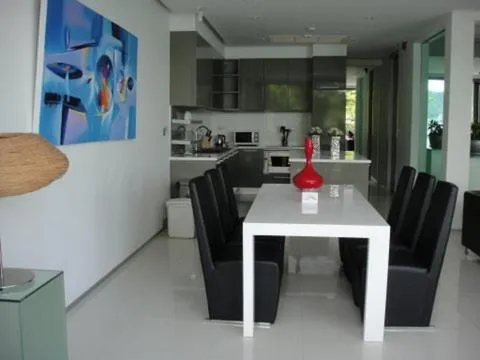 Kitchen or kitchenette in Siam Palm Residence