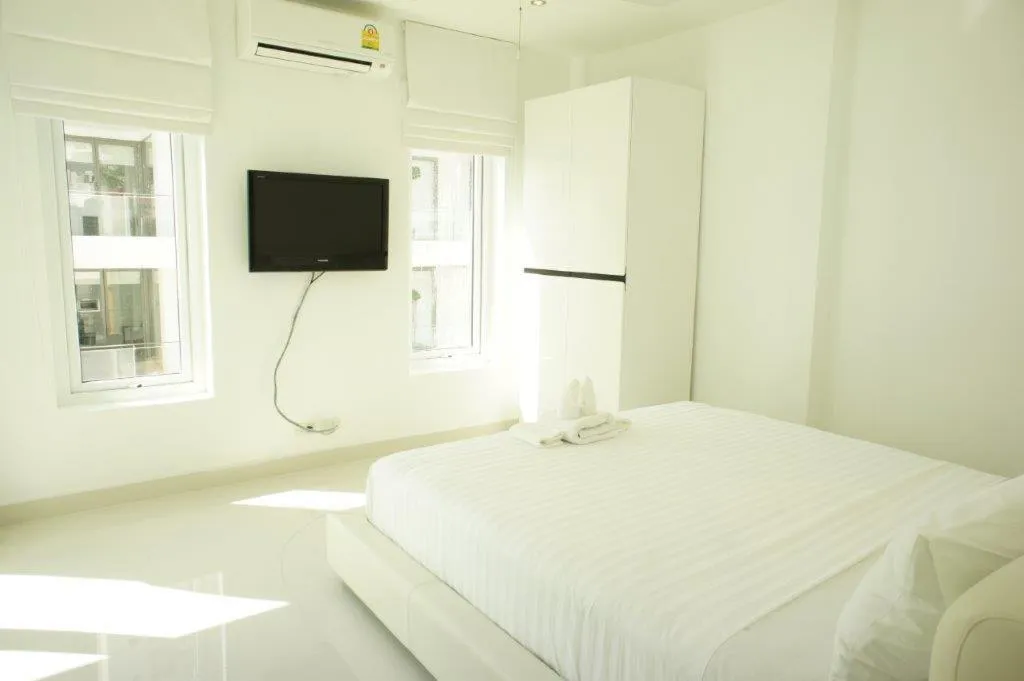 Bed in Siam Palm Residence