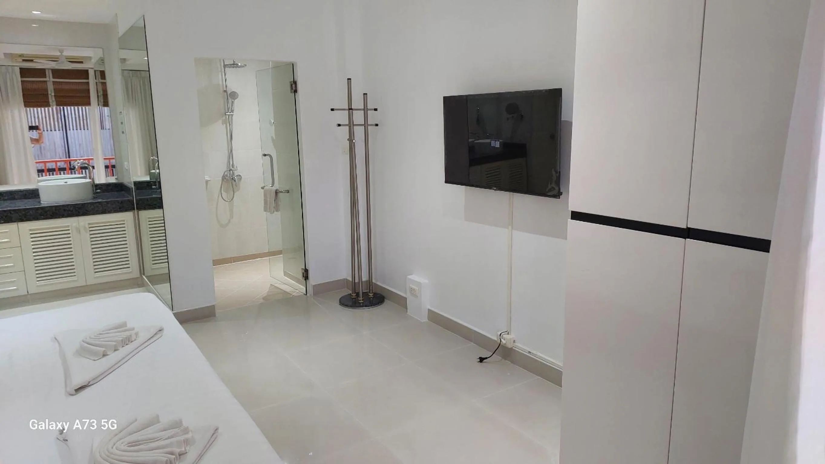 Bed in Siam Palm Residence