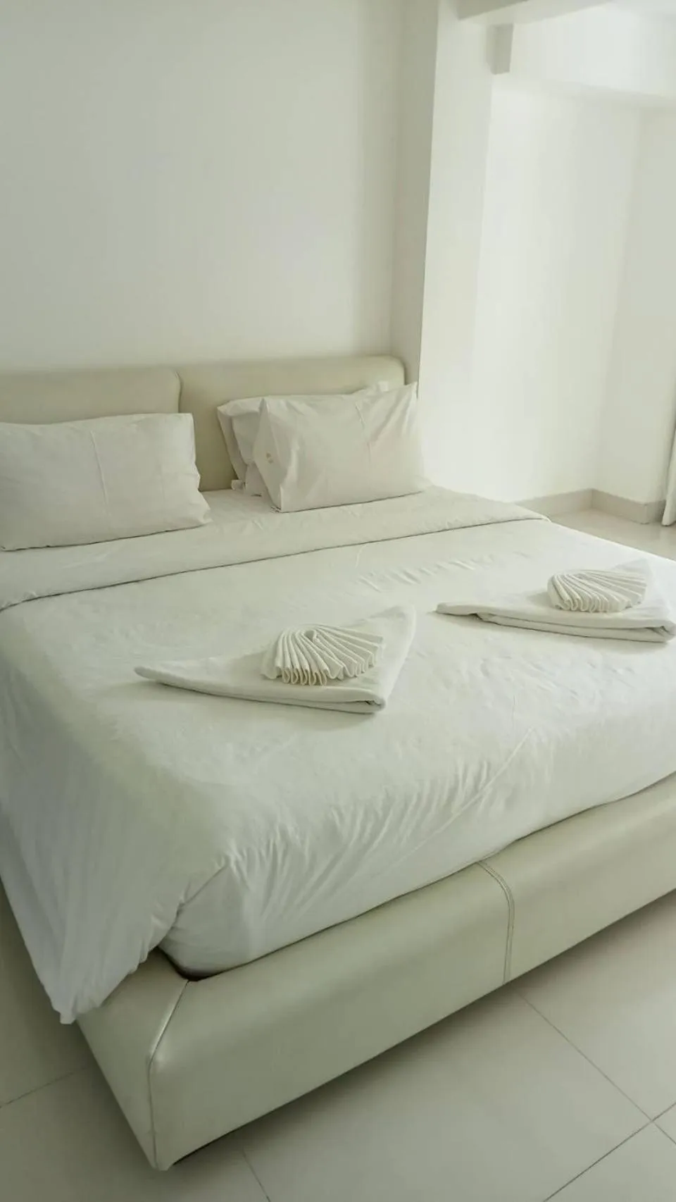 Bedroom, Bed in Siam Palm Residence