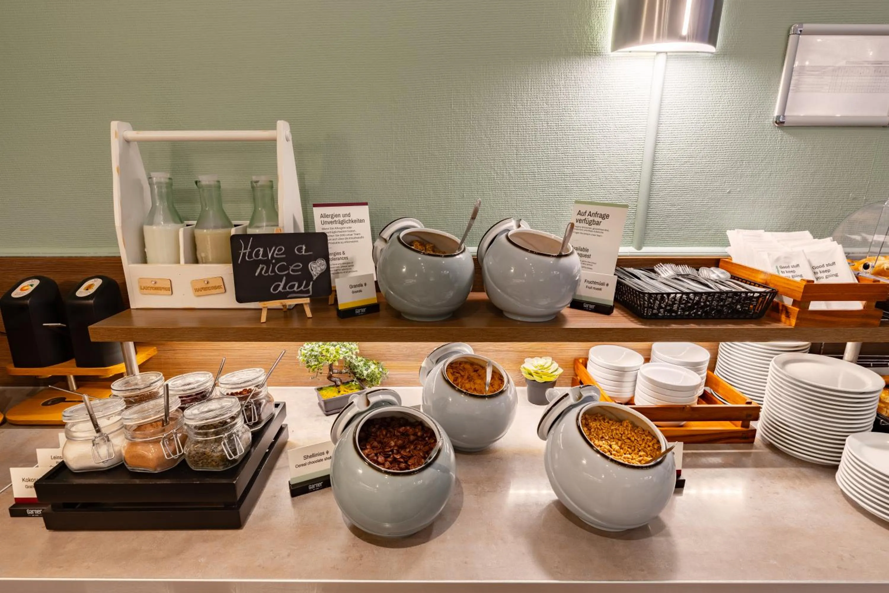 Buffet breakfast in Hotel Boulevard