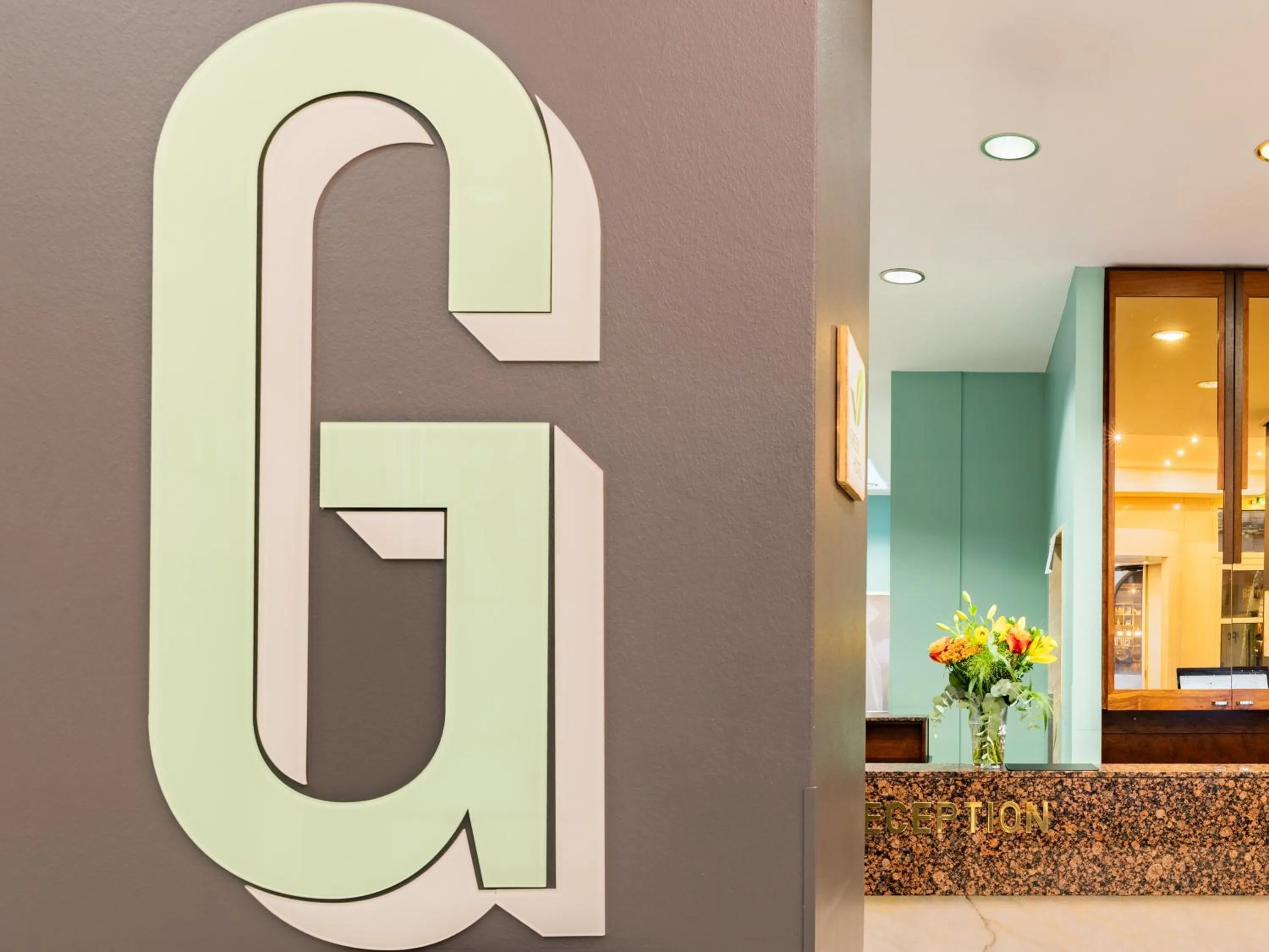 Lobby or reception in Hotel Boulevard