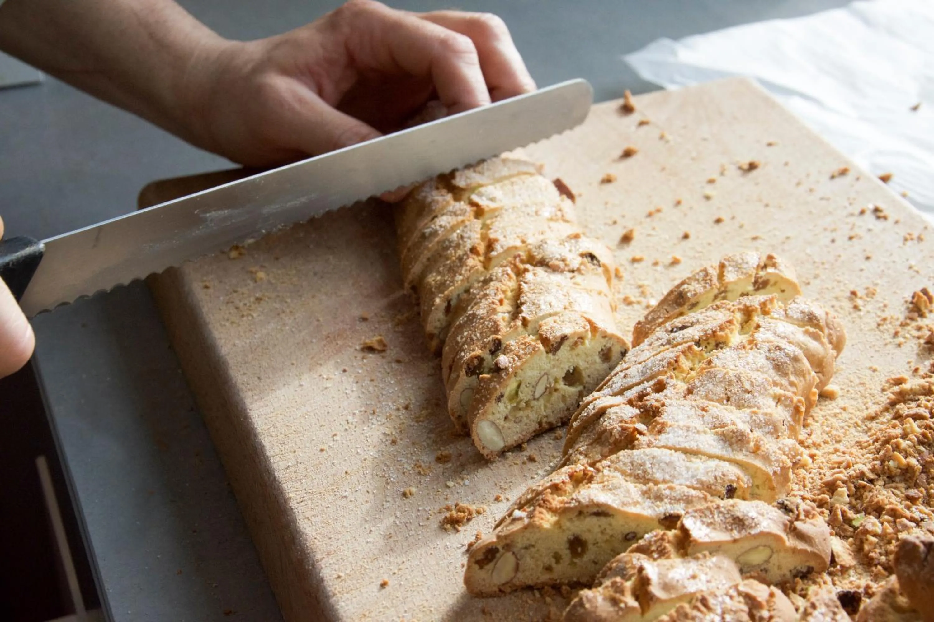 Food close-up in Hotel Villa Rosa Riviera