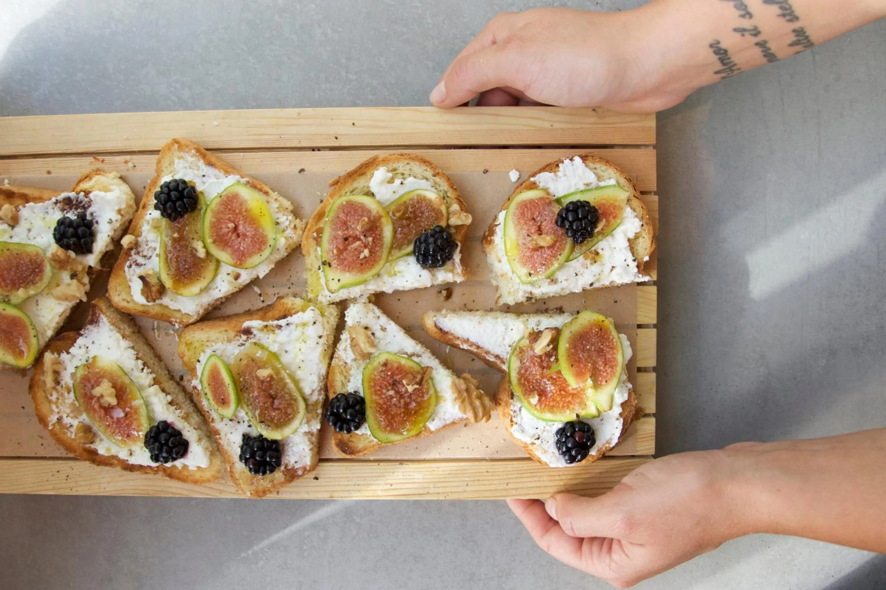 Food close-up in Hotel Villa Rosa Riviera