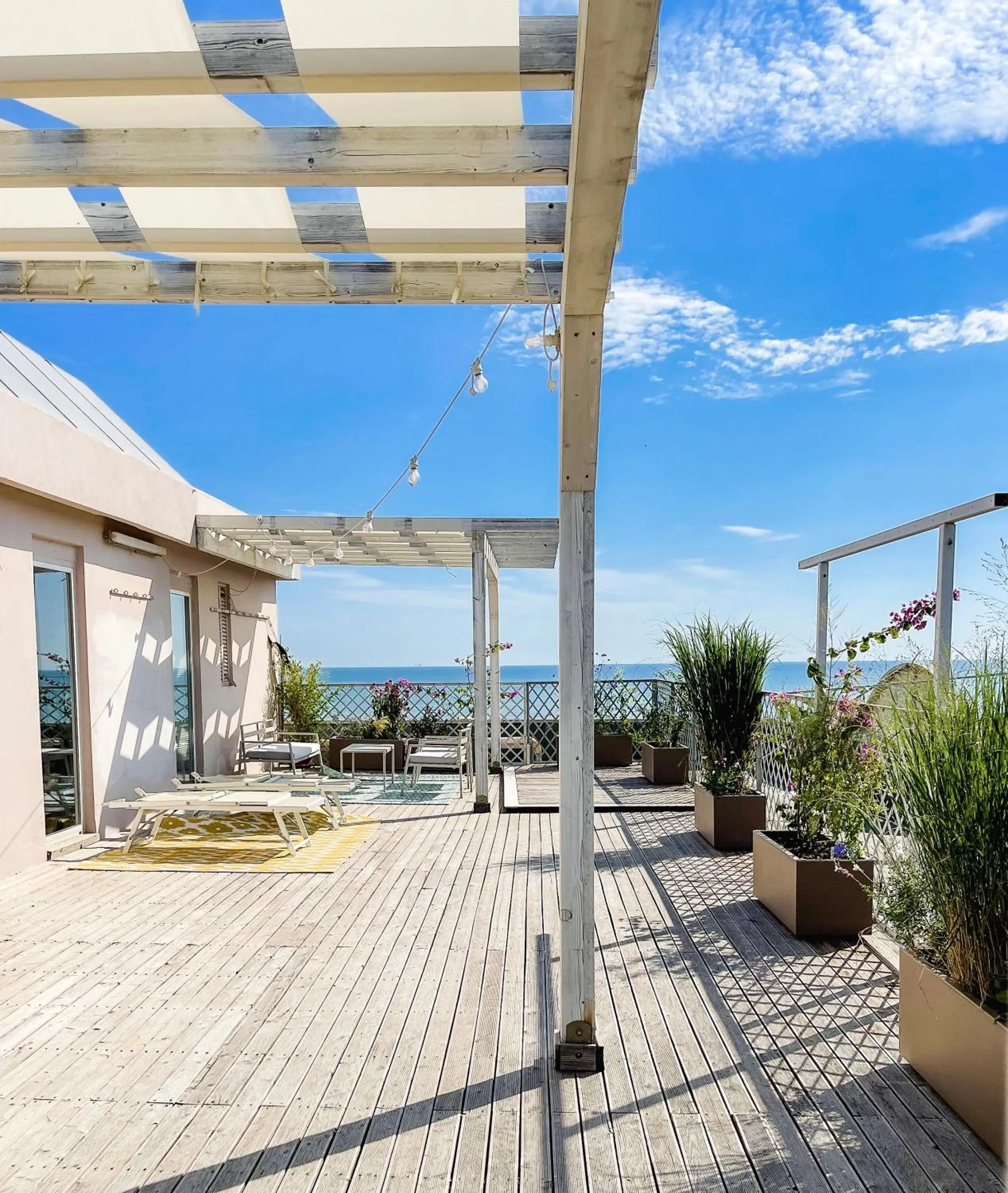 Balcony/Terrace in Hotel Villa Rosa Riviera